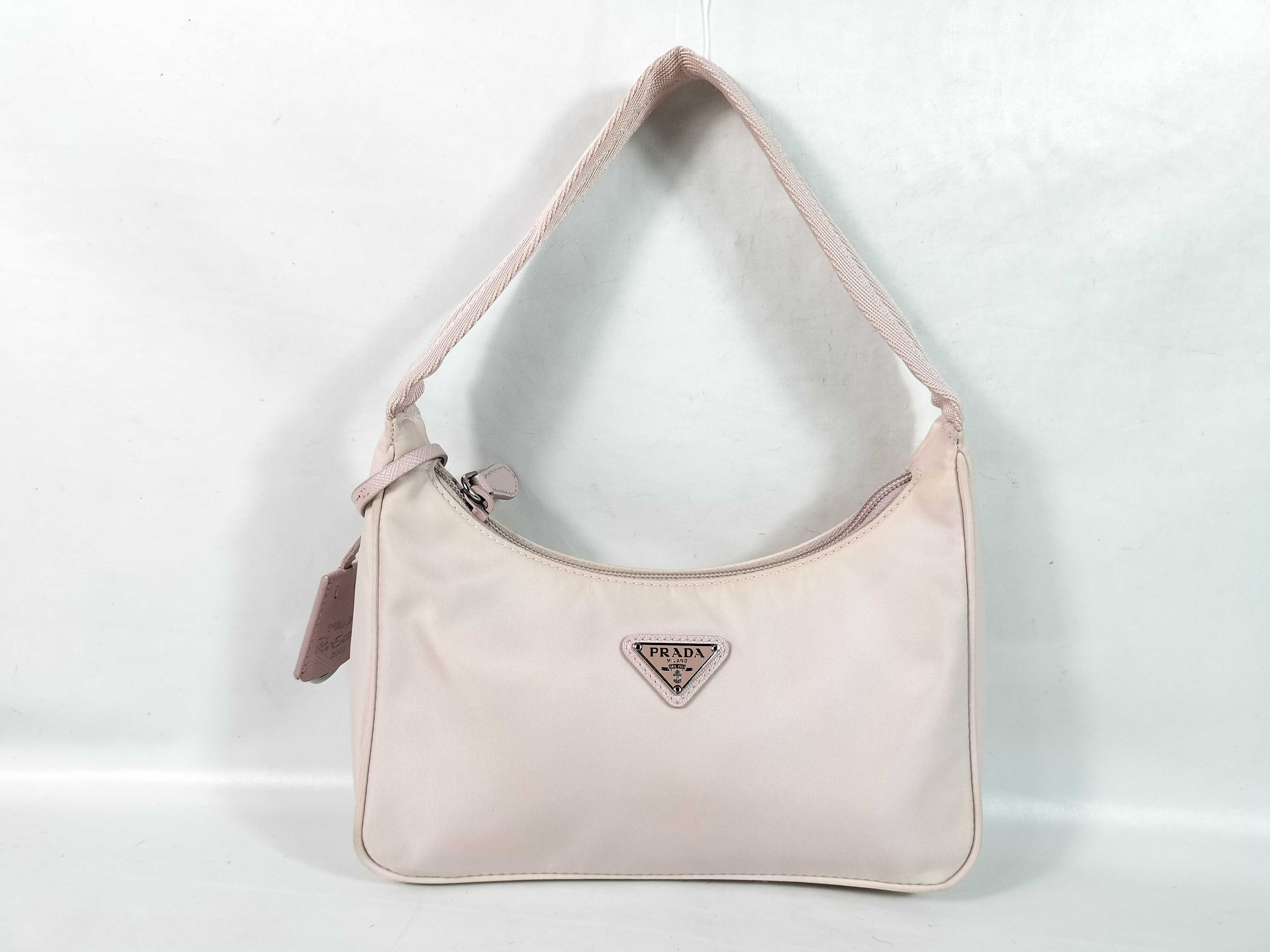 Nylon Re-Edition 2000 Nylon Mini Bag Pink 1NE515 Shoulder Bag