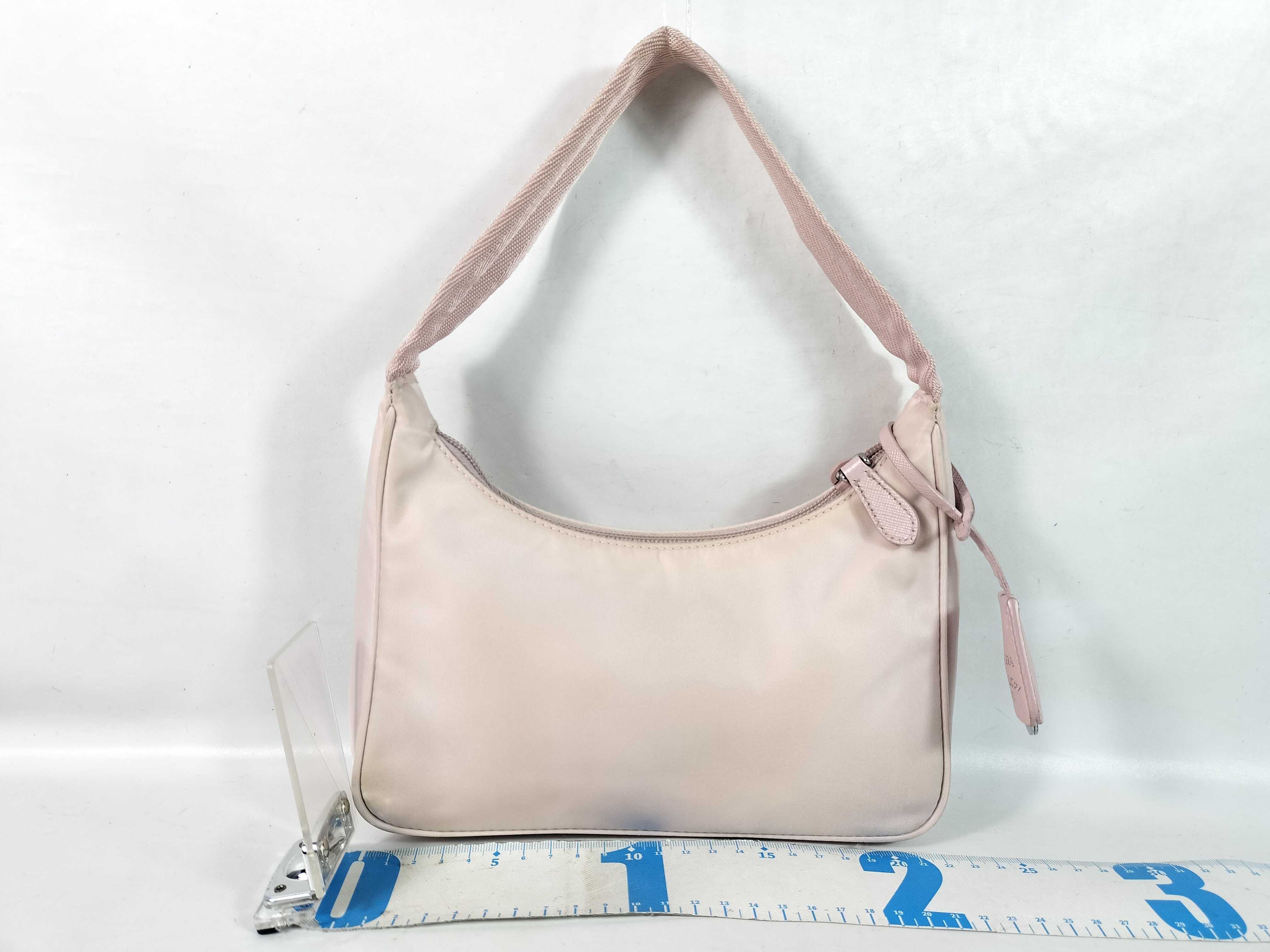 Nylon Re-Edition 2000 Nylon Mini Bag Pink 1NE515 Shoulder Bag — view 2