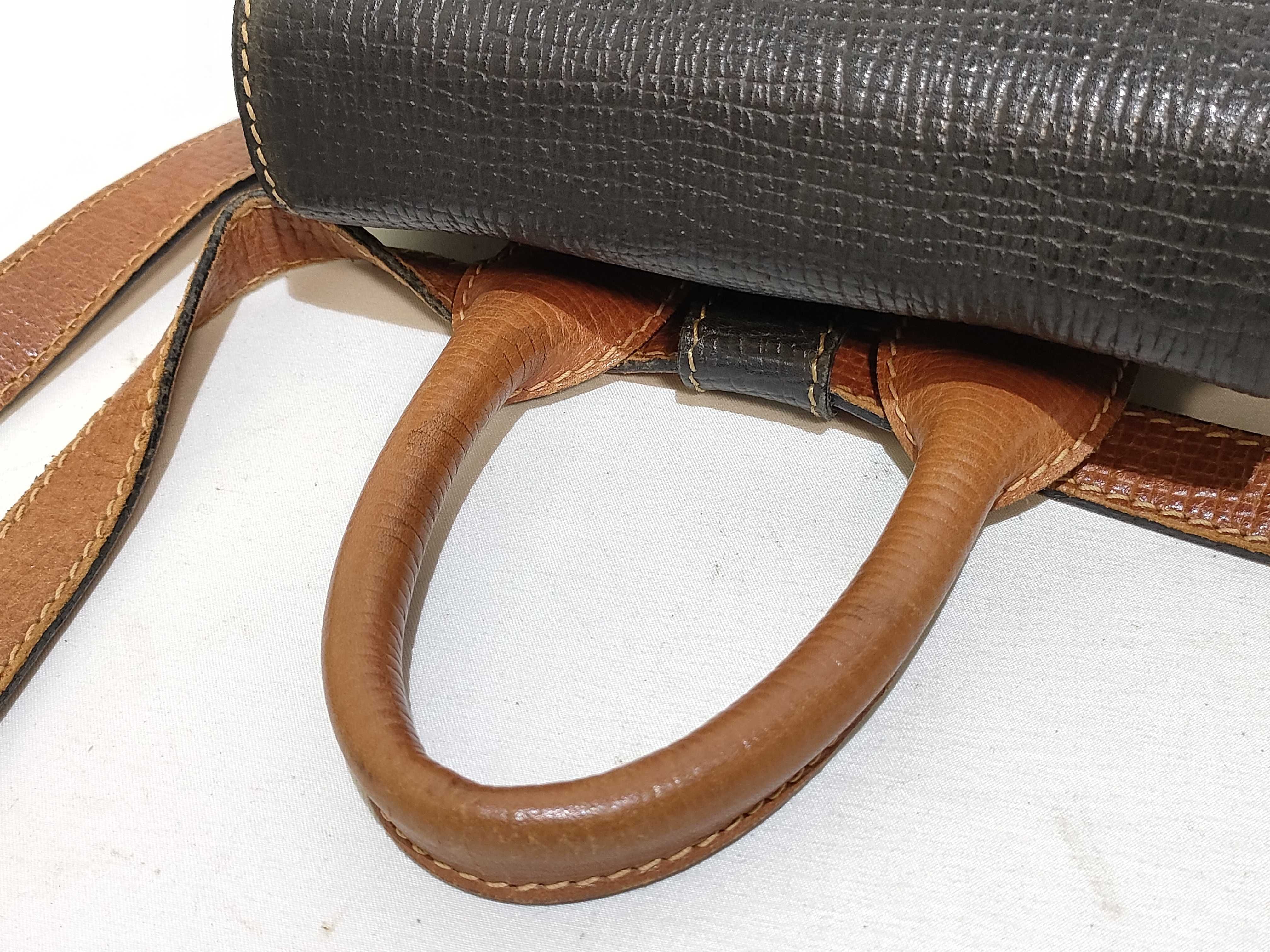 Leather Turnlock Backpack — view 3