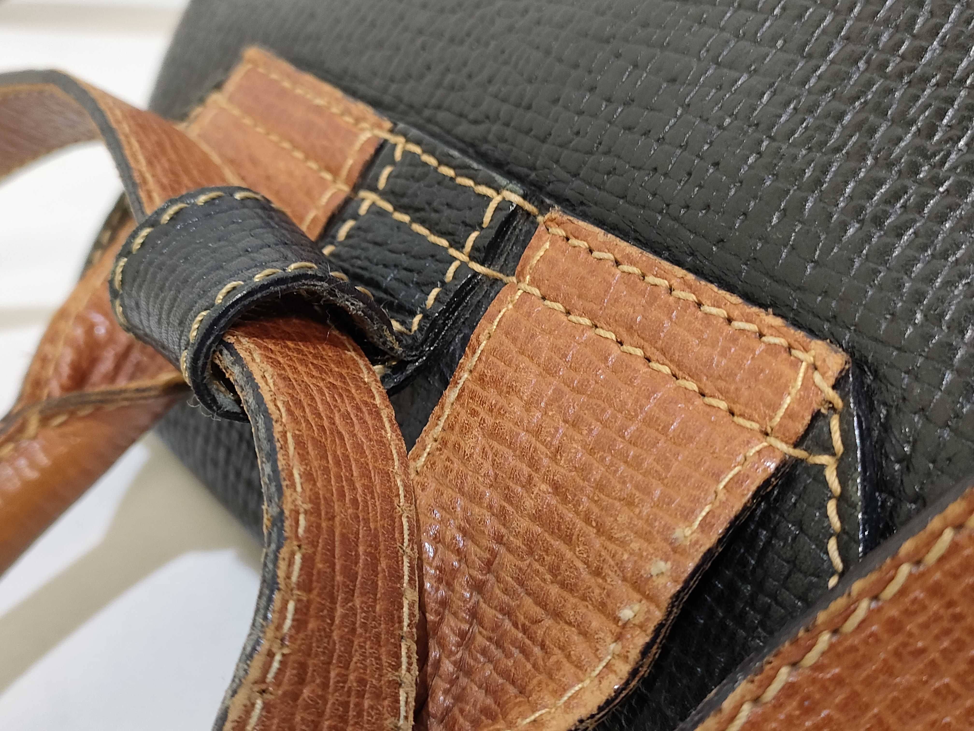 Leather Turnlock Backpack — view 5