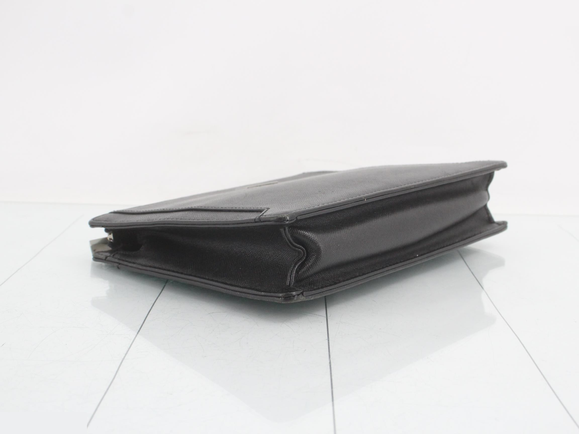leather clutch bag — view 5