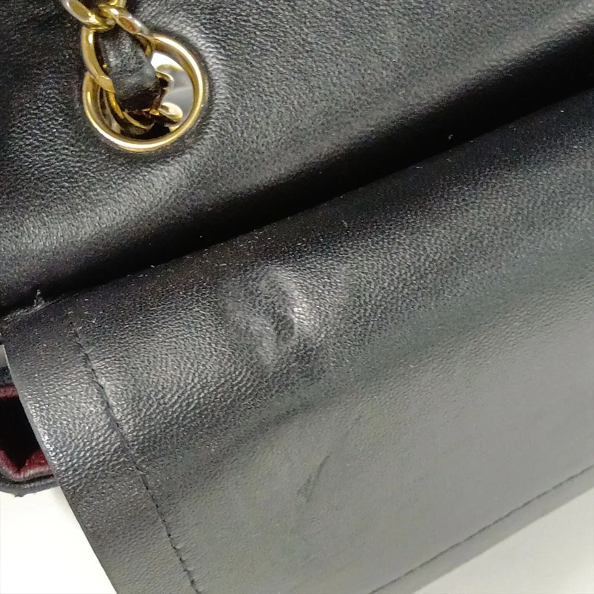 [Individually packaged] Chanel Matelassé 25 Lambskin Double Flap Double Chain Bag, Black with Gold Hardware, 20181999, Serial Number in the 20s, A01112 — view 15