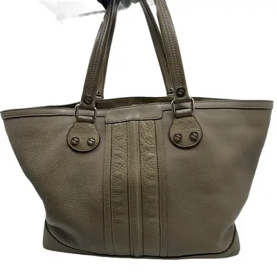leather tote bag