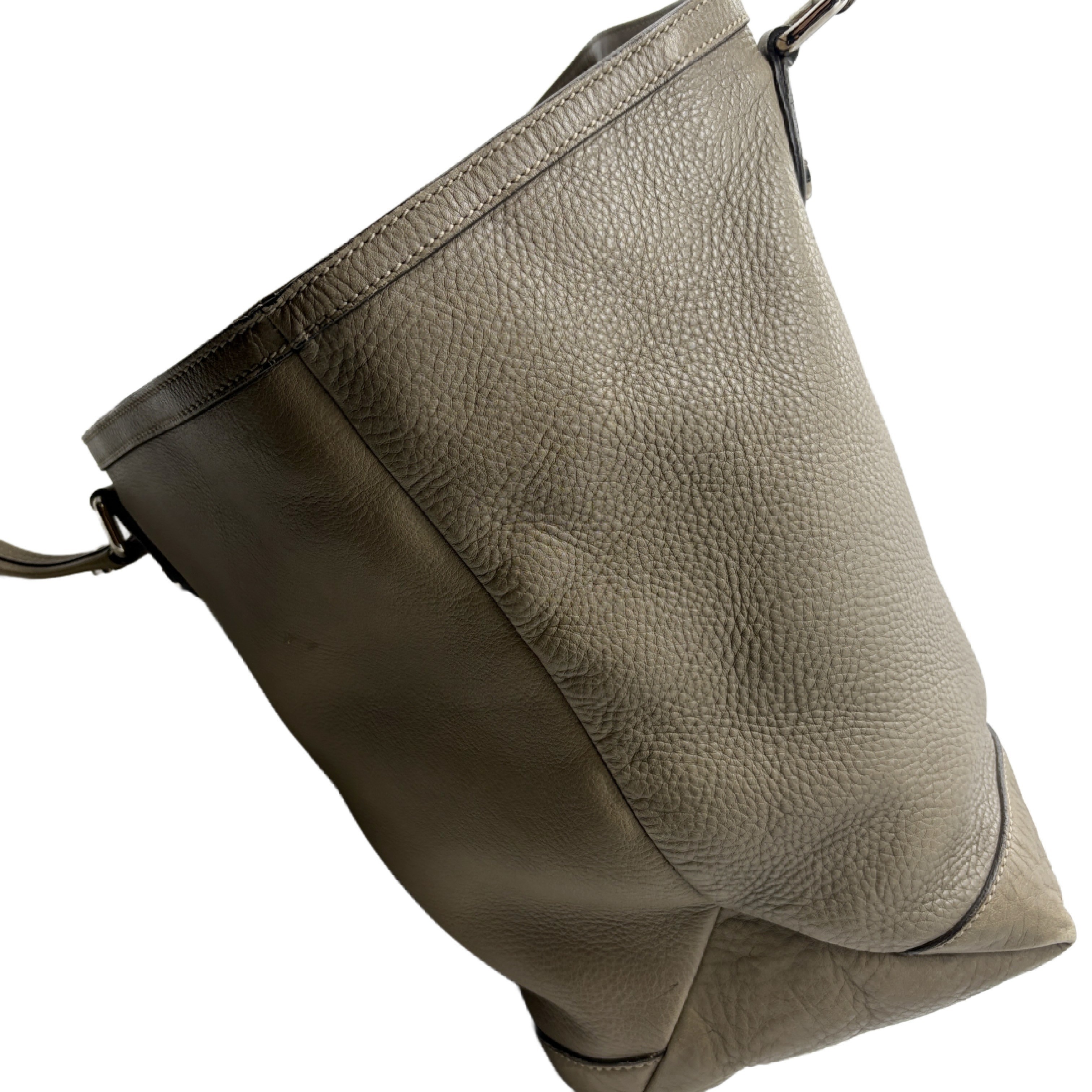 leather tote bag — view 4
