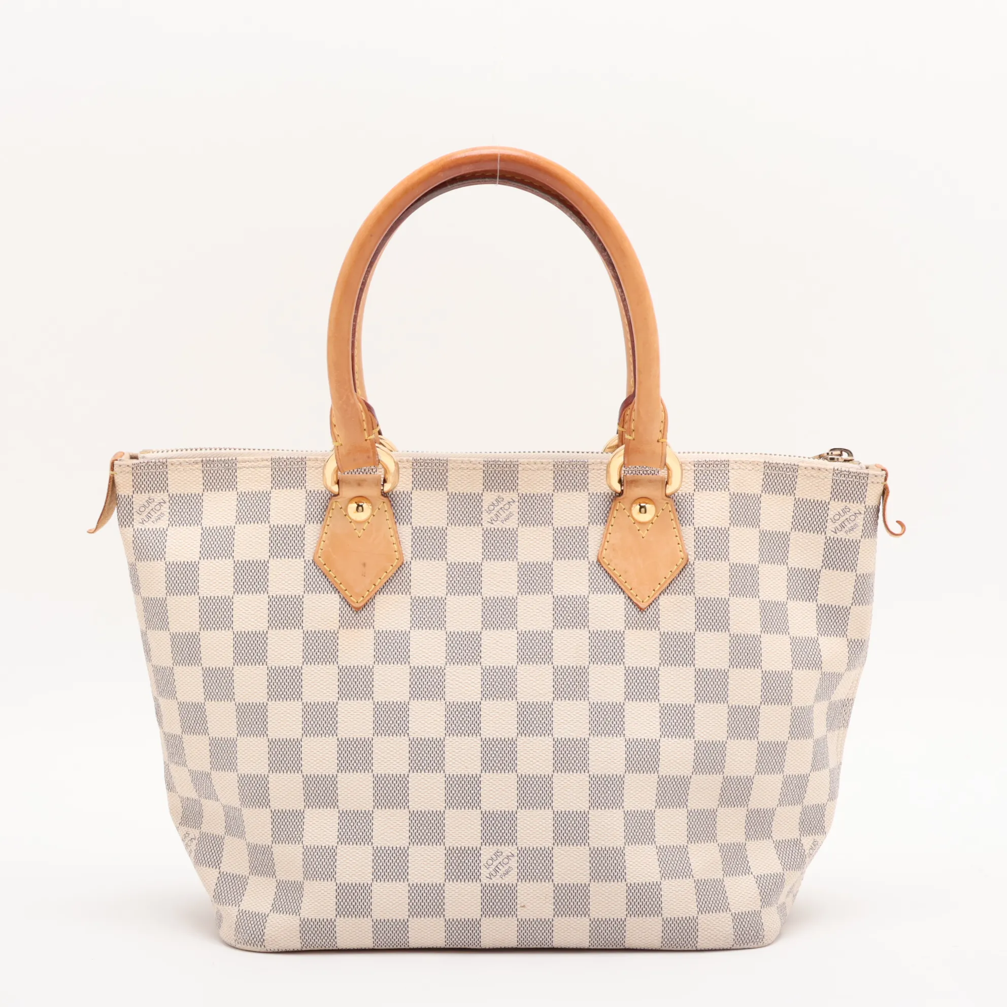 Damier Azur Saleya PM N51186 VI3007 White — view 2