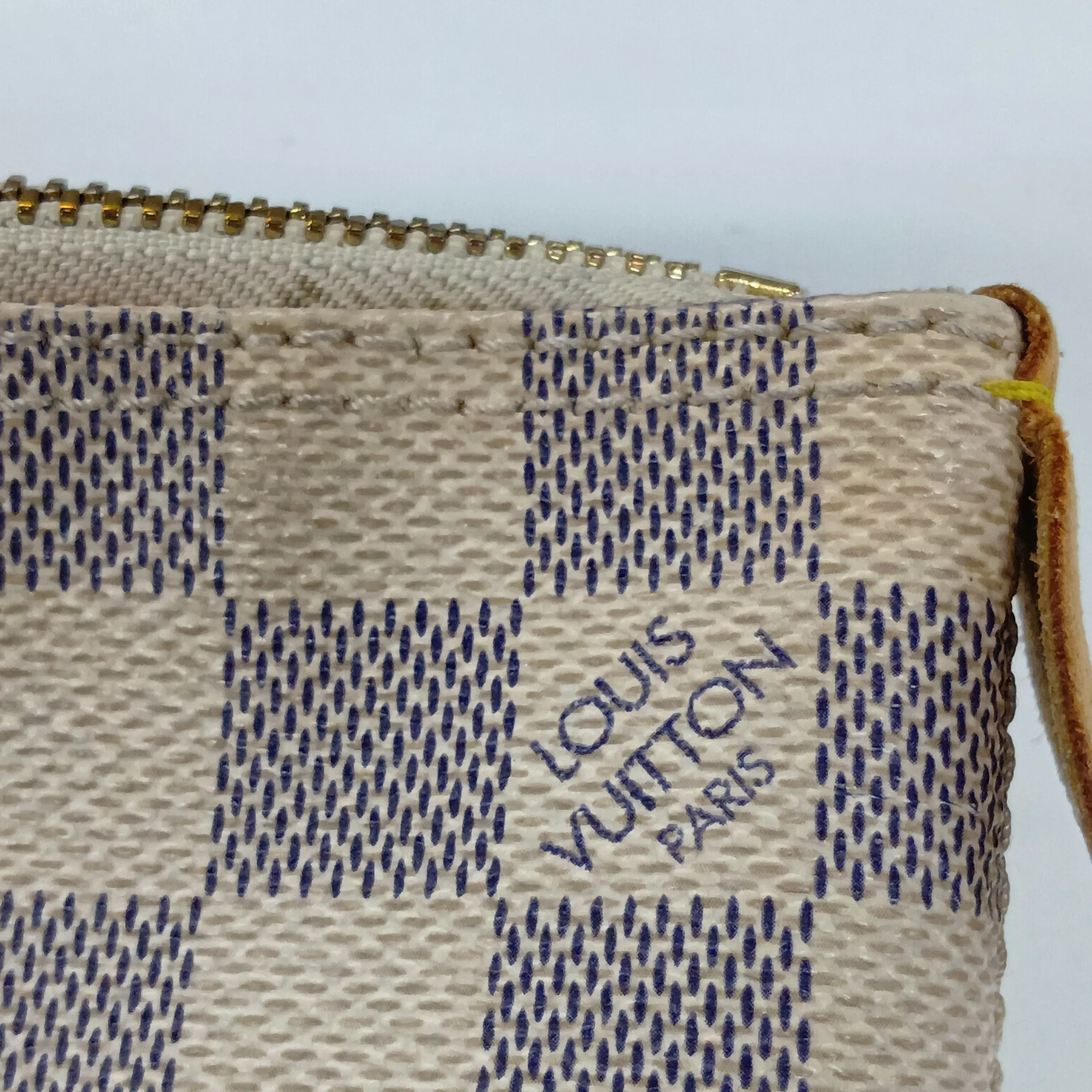 Damier Azur Saleya PM N51186 VI3007 White — view 12