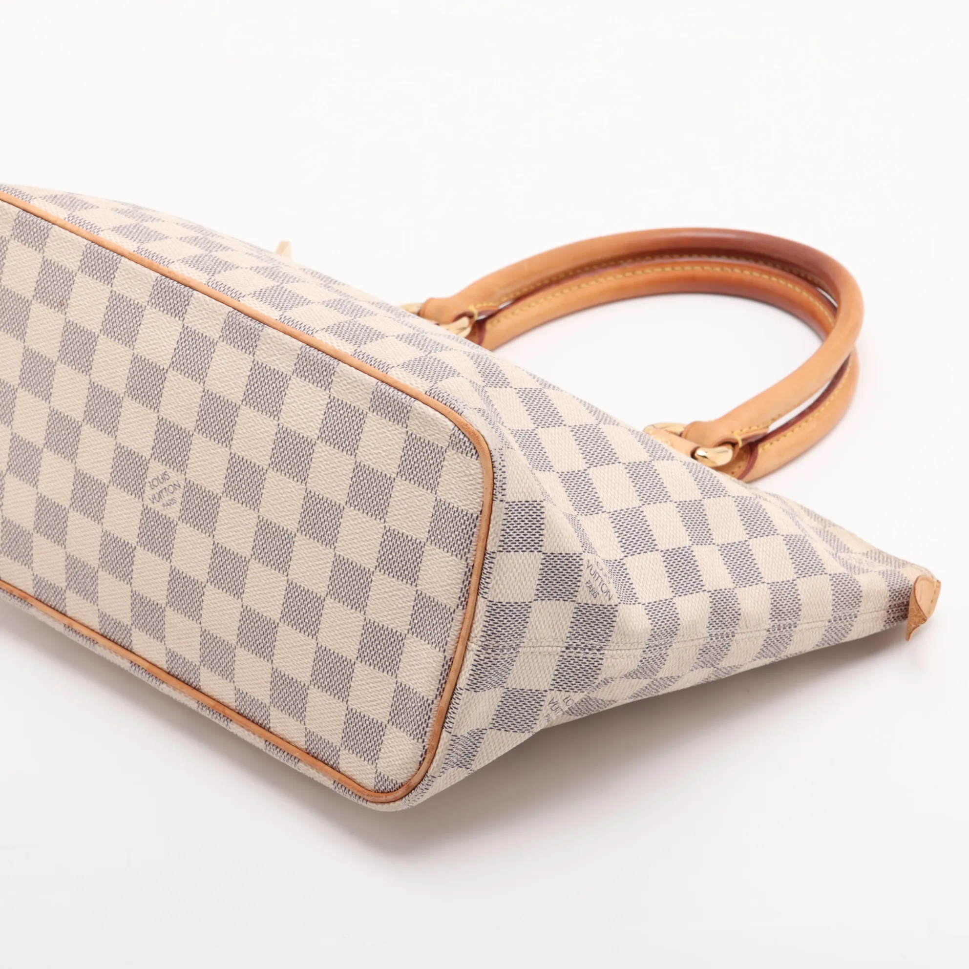 Damier Azur Saleya PM N51186 VI3007 White — view 3