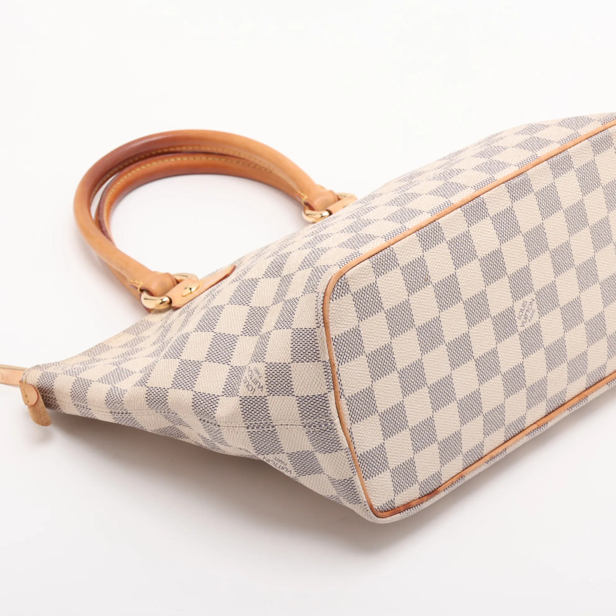 Damier Azur Saleya PM N51186 VI3007 White — view 4