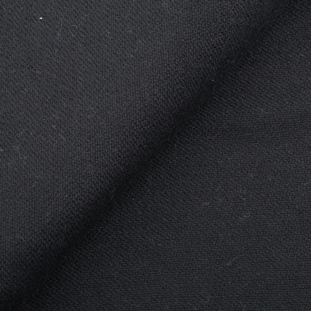 FXS366 FF Scarf, Wool, Black x Gray, Shows signs of wear, — view 2