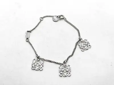 Anagram Silver Bracelet Bracelet/Bangle