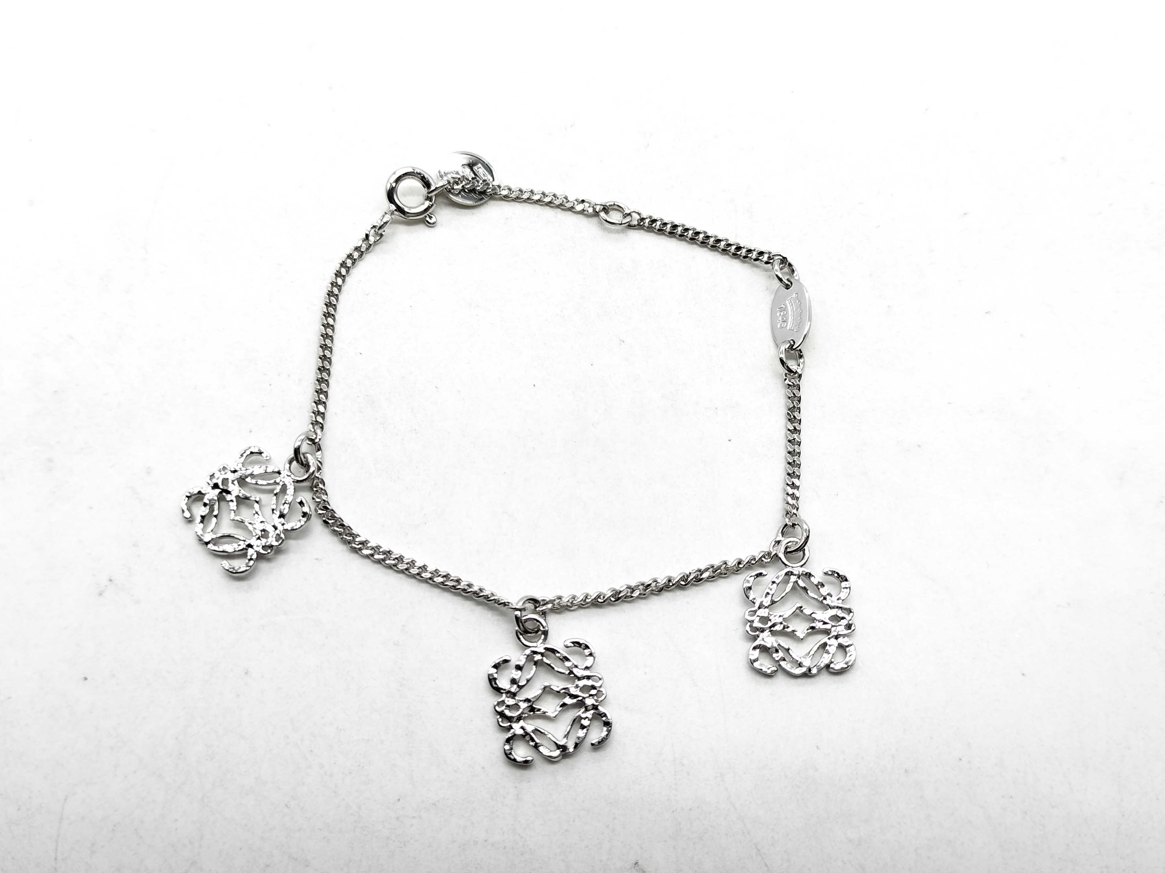 Anagram Silver Bracelet Bracelet/Bangle — view 2