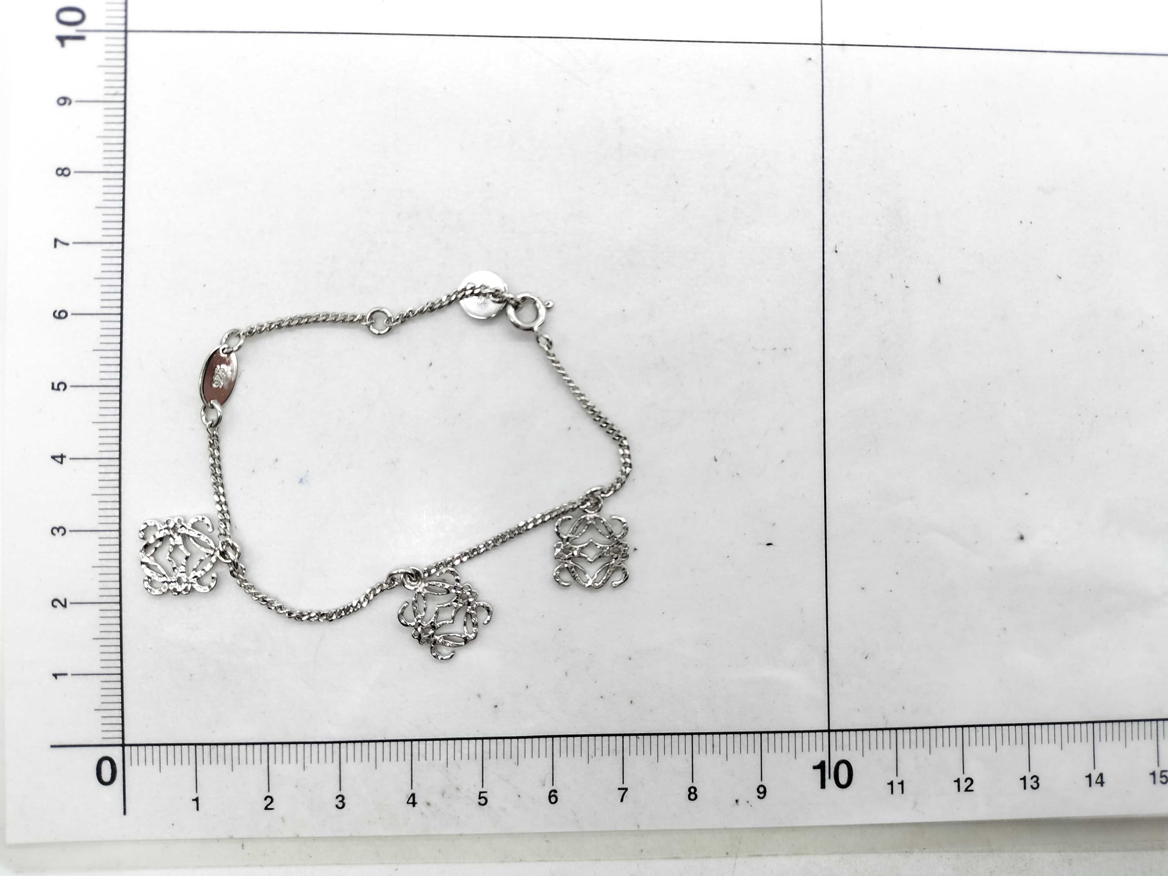 Anagram Silver Bracelet Bracelet/Bangle — view 8
