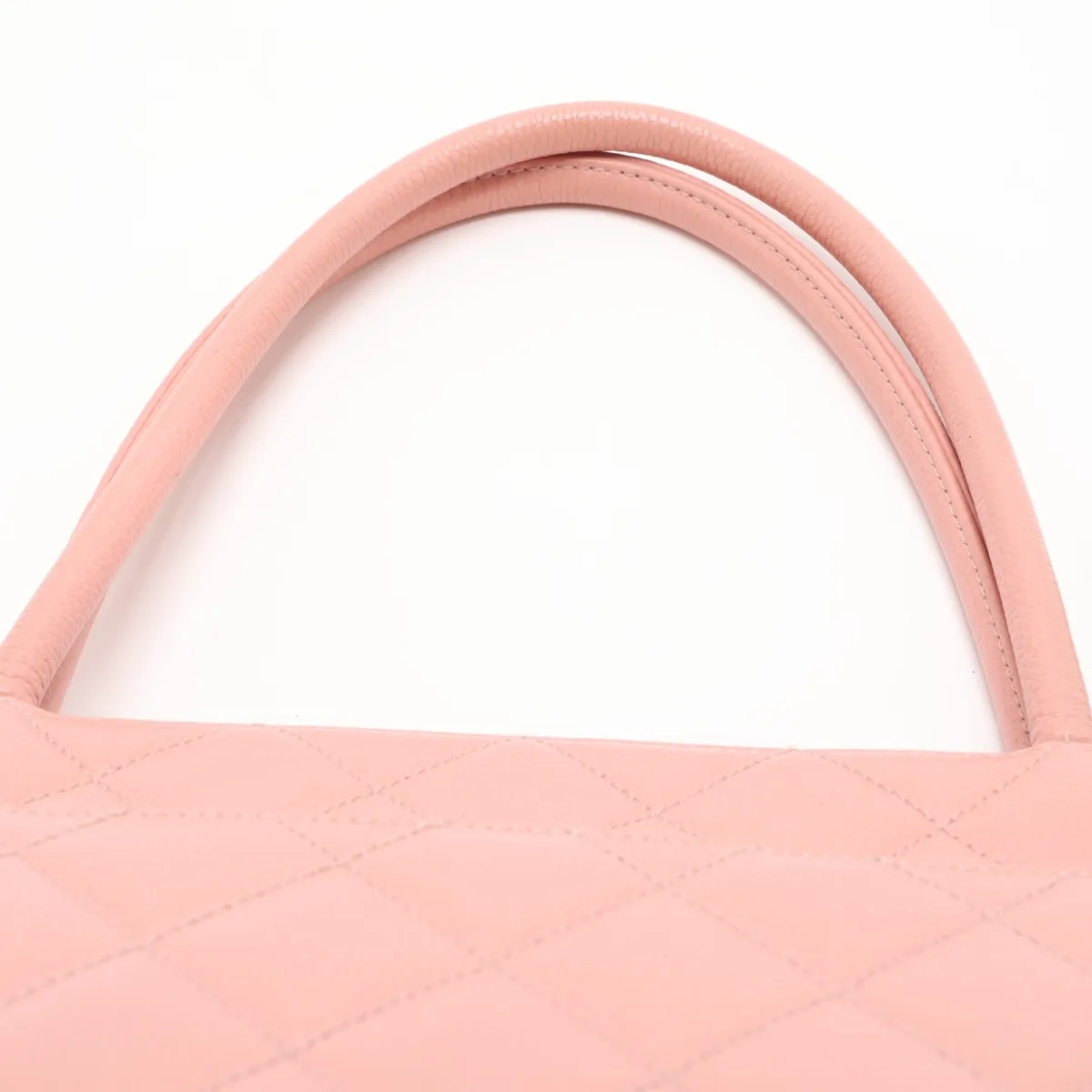 Reissue Caviar Skin Tote Bag, Pink with Gold Hardware, 6430168, Series 6 — view 6