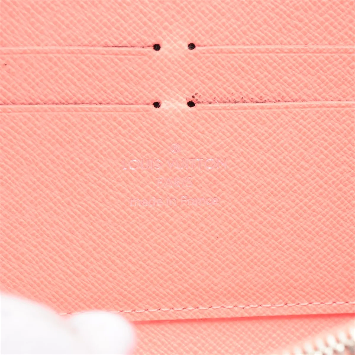 Epi Zippy Wallet M56233 TN4135 Blue x Pink Round Zip Wallet — view 11