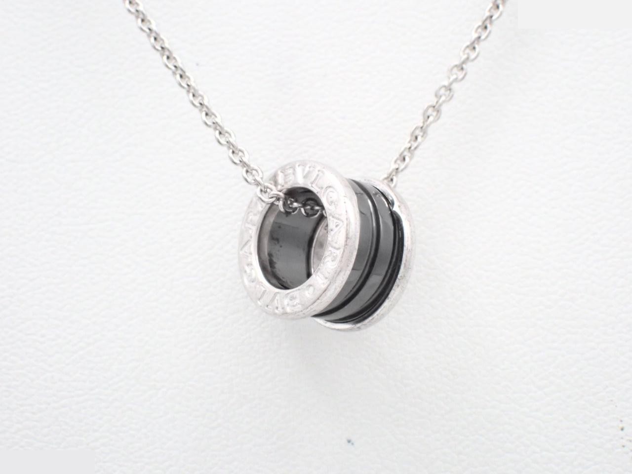 B.zero1 (precious metal) necklace pendant, neck circumference approximately 42cm