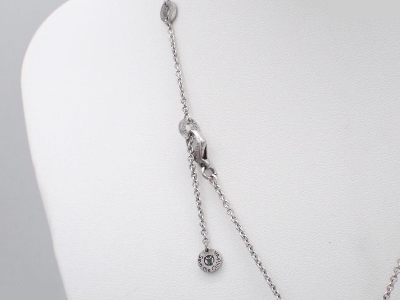 B.zero1 (precious metal) necklace pendant, neck circumference approximately 42cm — view 2