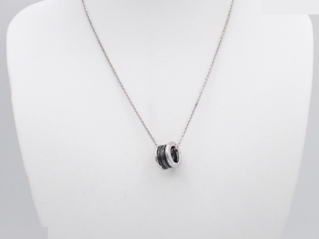 B.zero1 (precious metal) necklace pendant, neck circumference approximately 42cm — view 3