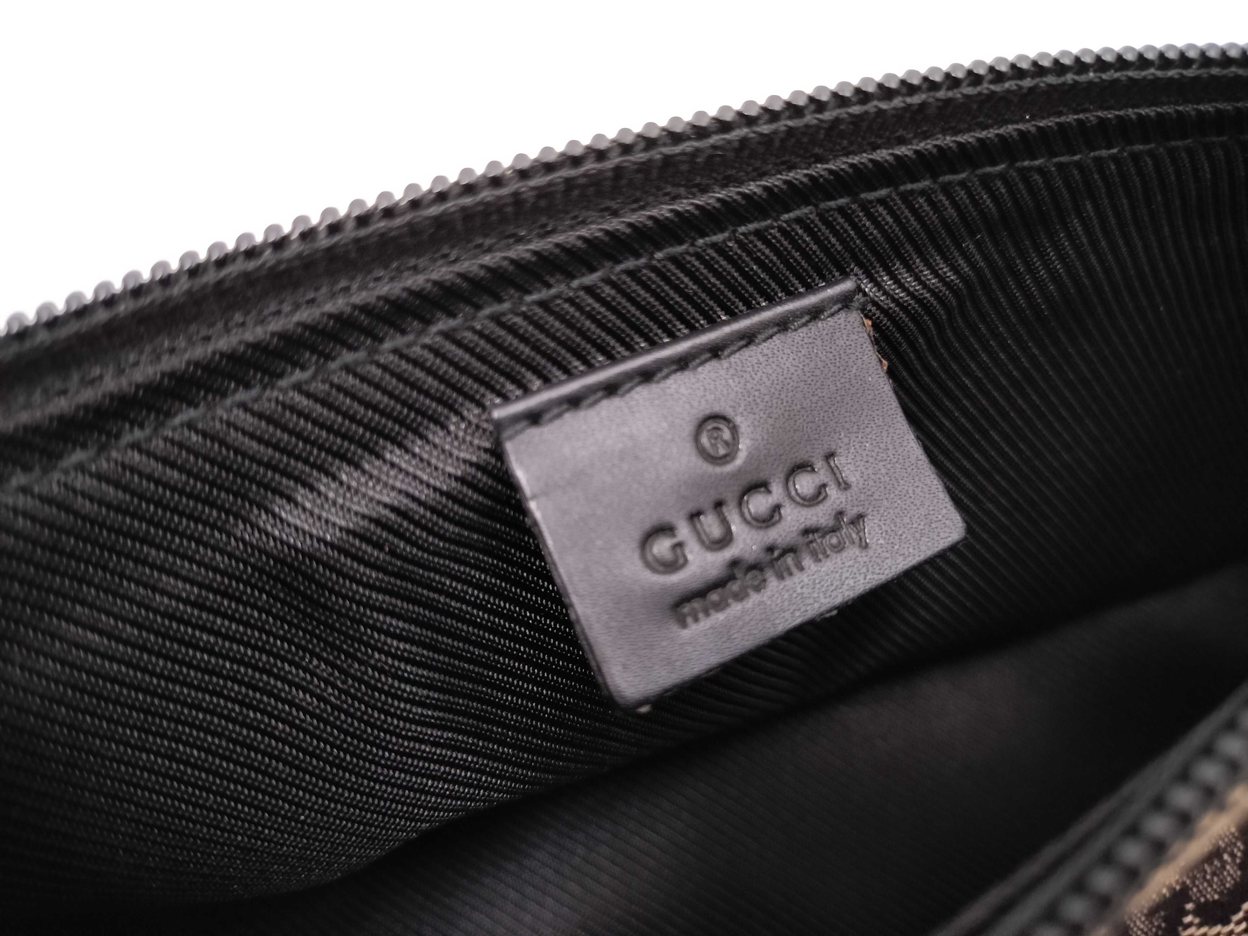 GG Canvas Mini Pouch, Black, with Dust Bag. — view 11