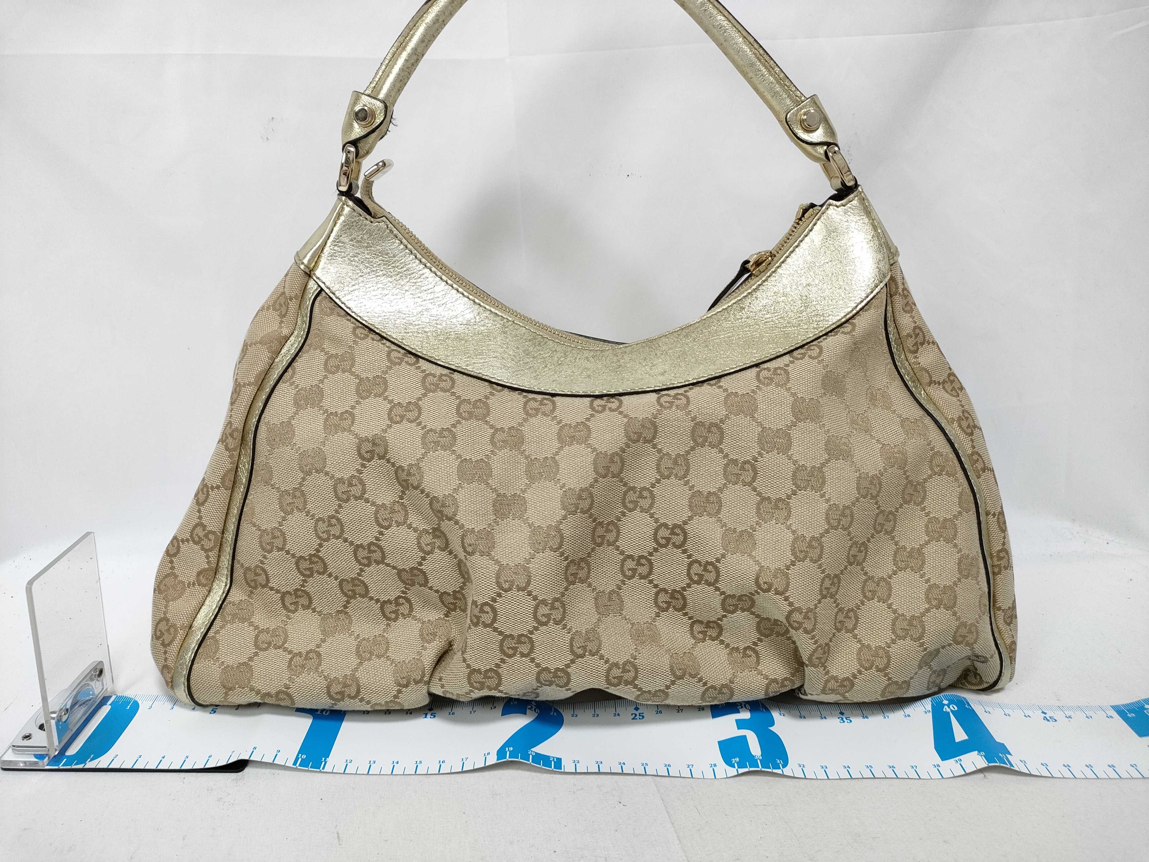 189833 GG Canvas Abbey One-Shoulder Bag — view 2