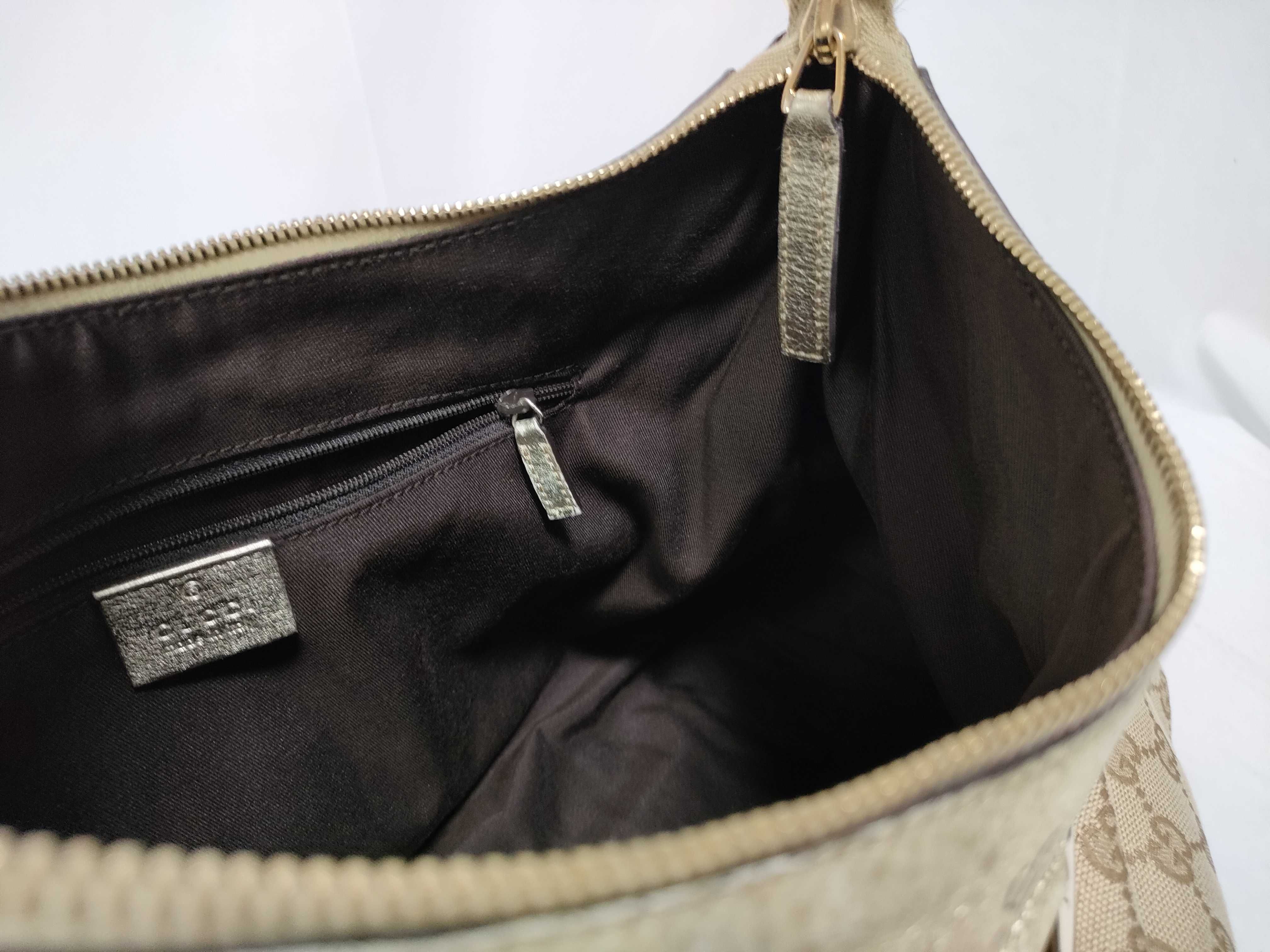 189833 GG Canvas Abbey One-Shoulder Bag — view 14