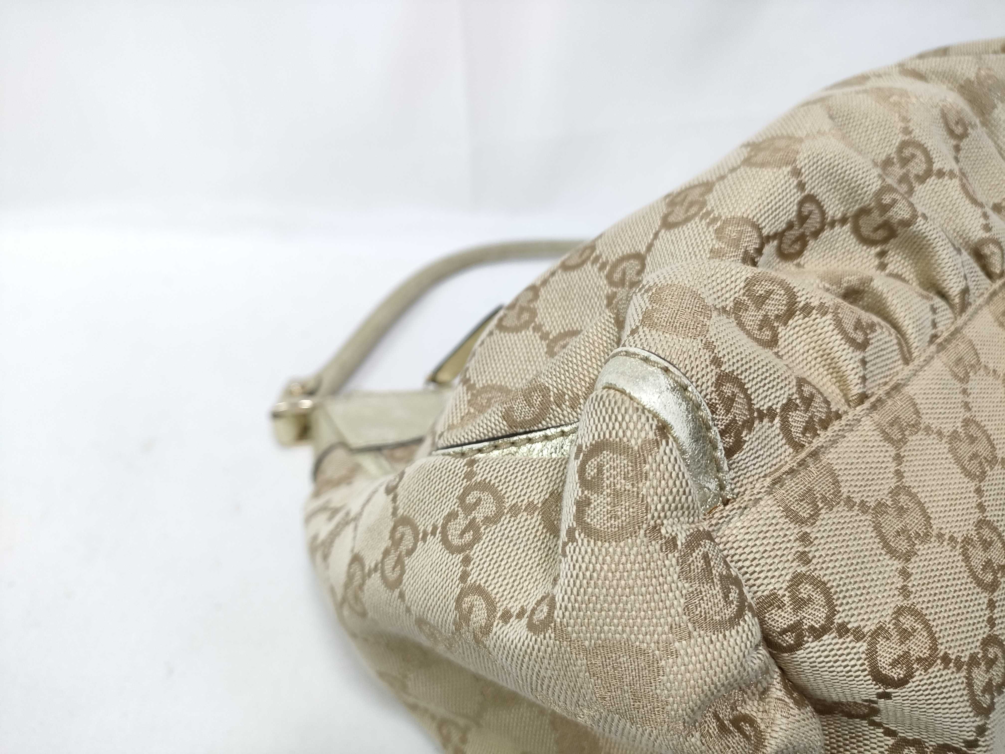 189833 GG Canvas Abbey One-Shoulder Bag — view 6
