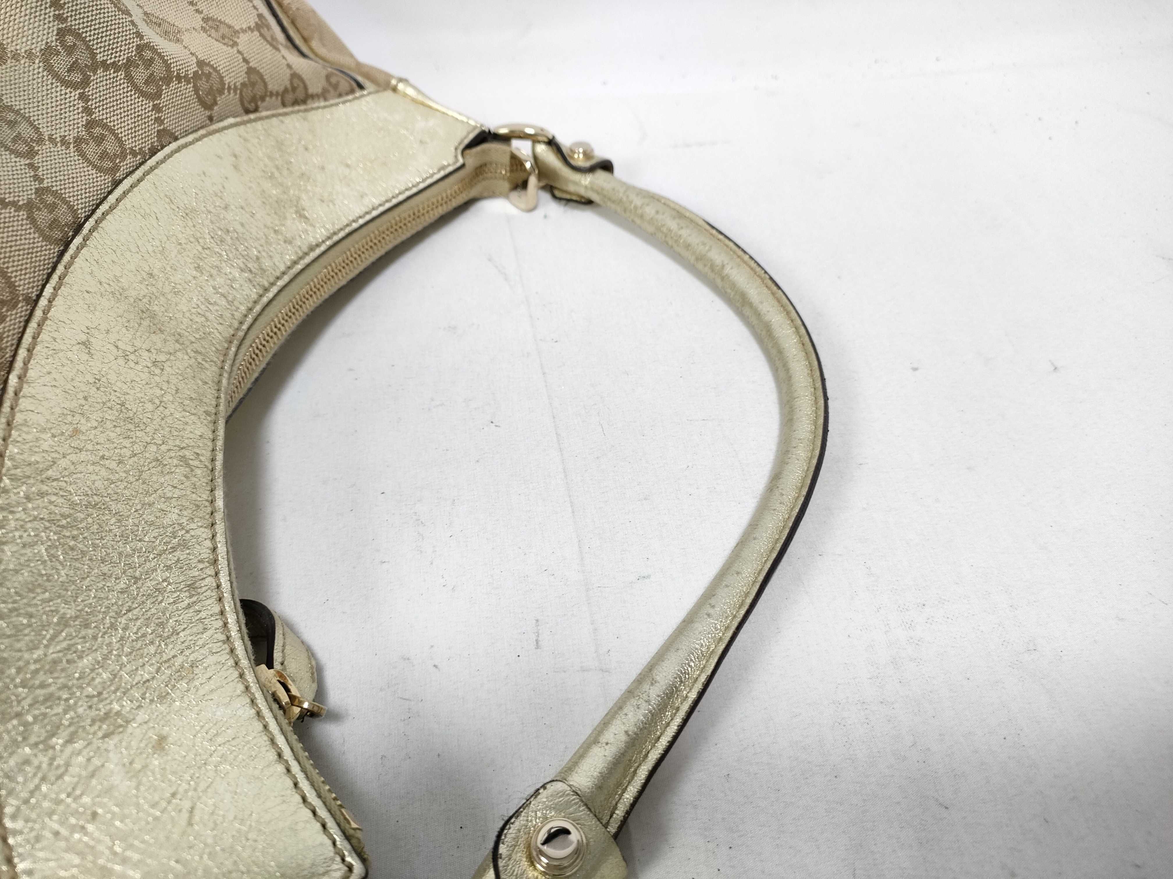 189833 GG Canvas Abbey One-Shoulder Bag — view 8