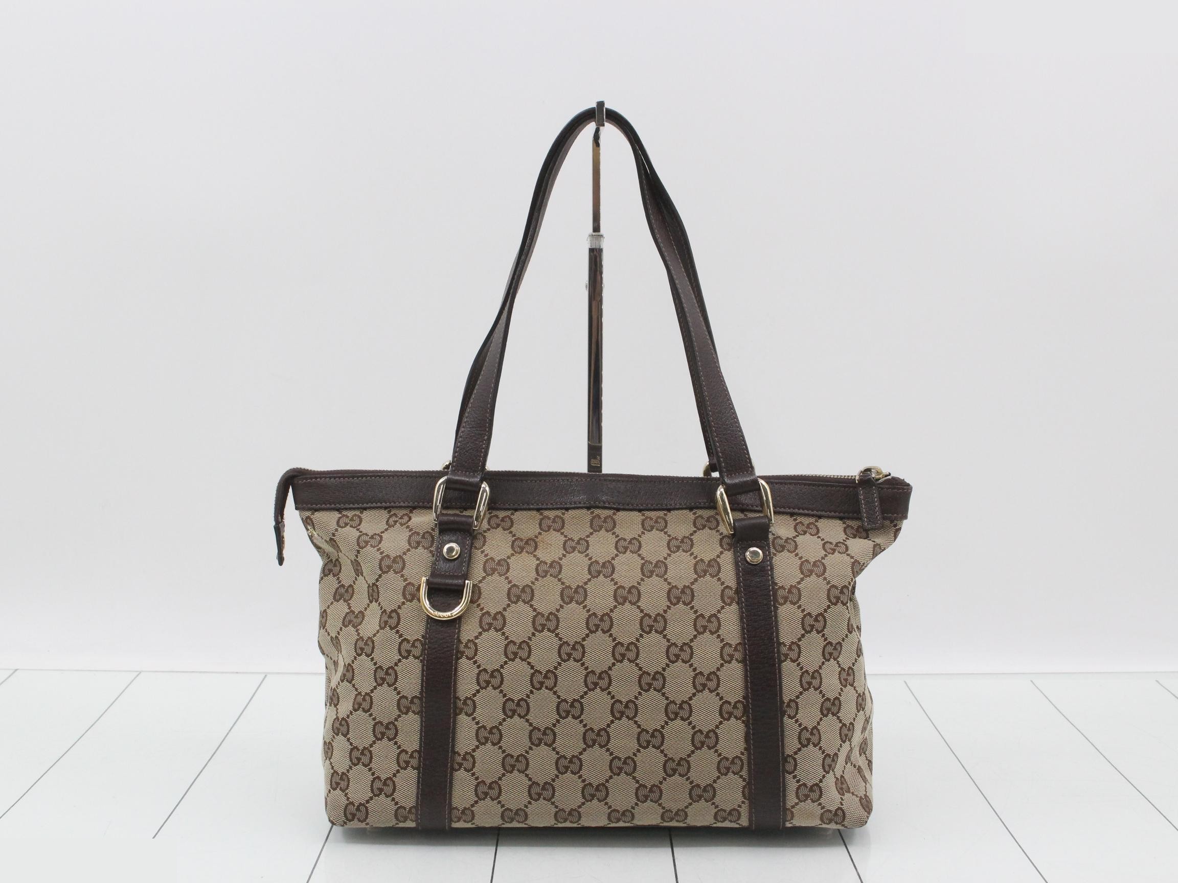 141470 GG Canvas Abbey Tote Bag — view 2