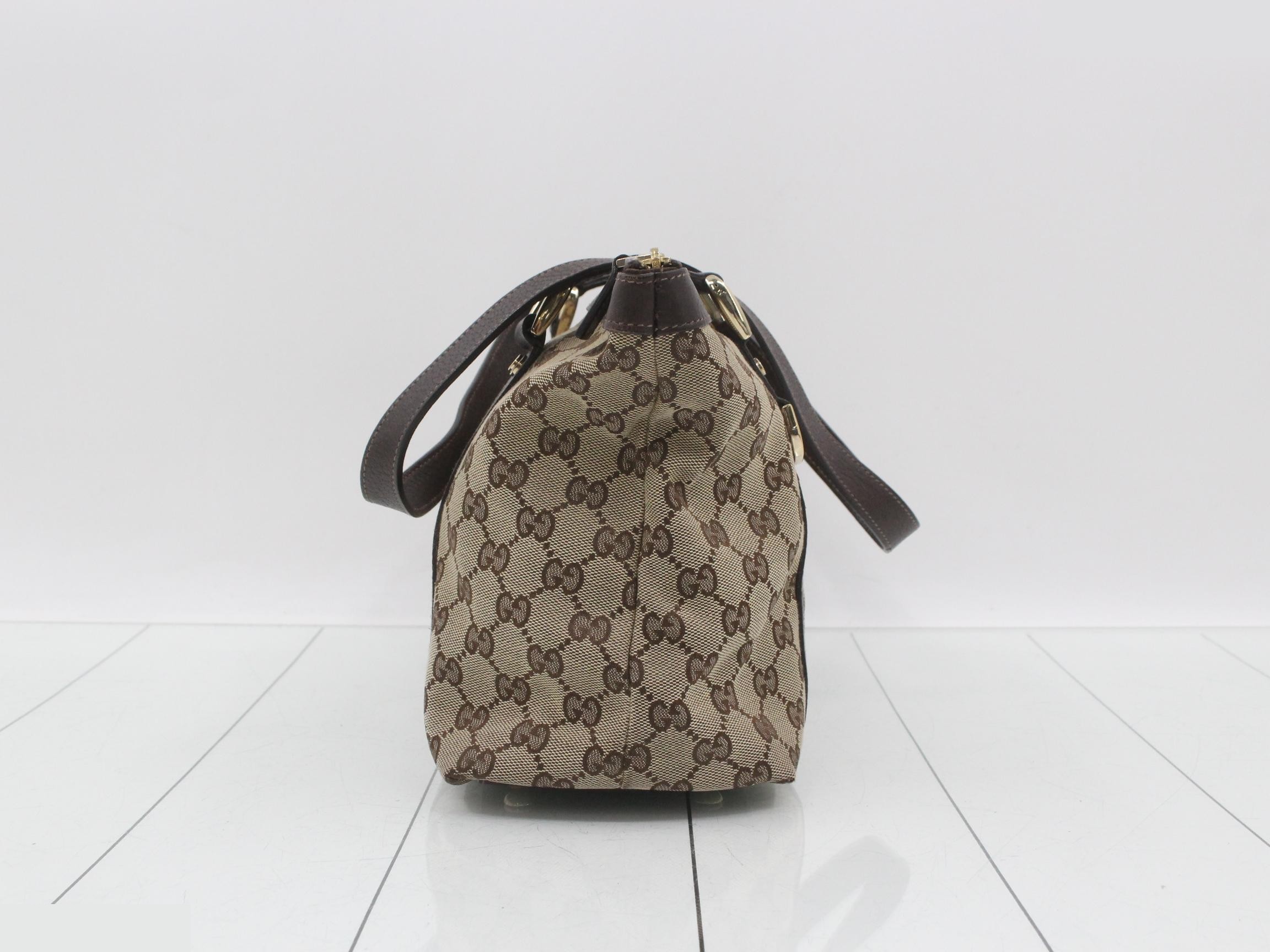 141470 GG Canvas Abbey Tote Bag — view 4