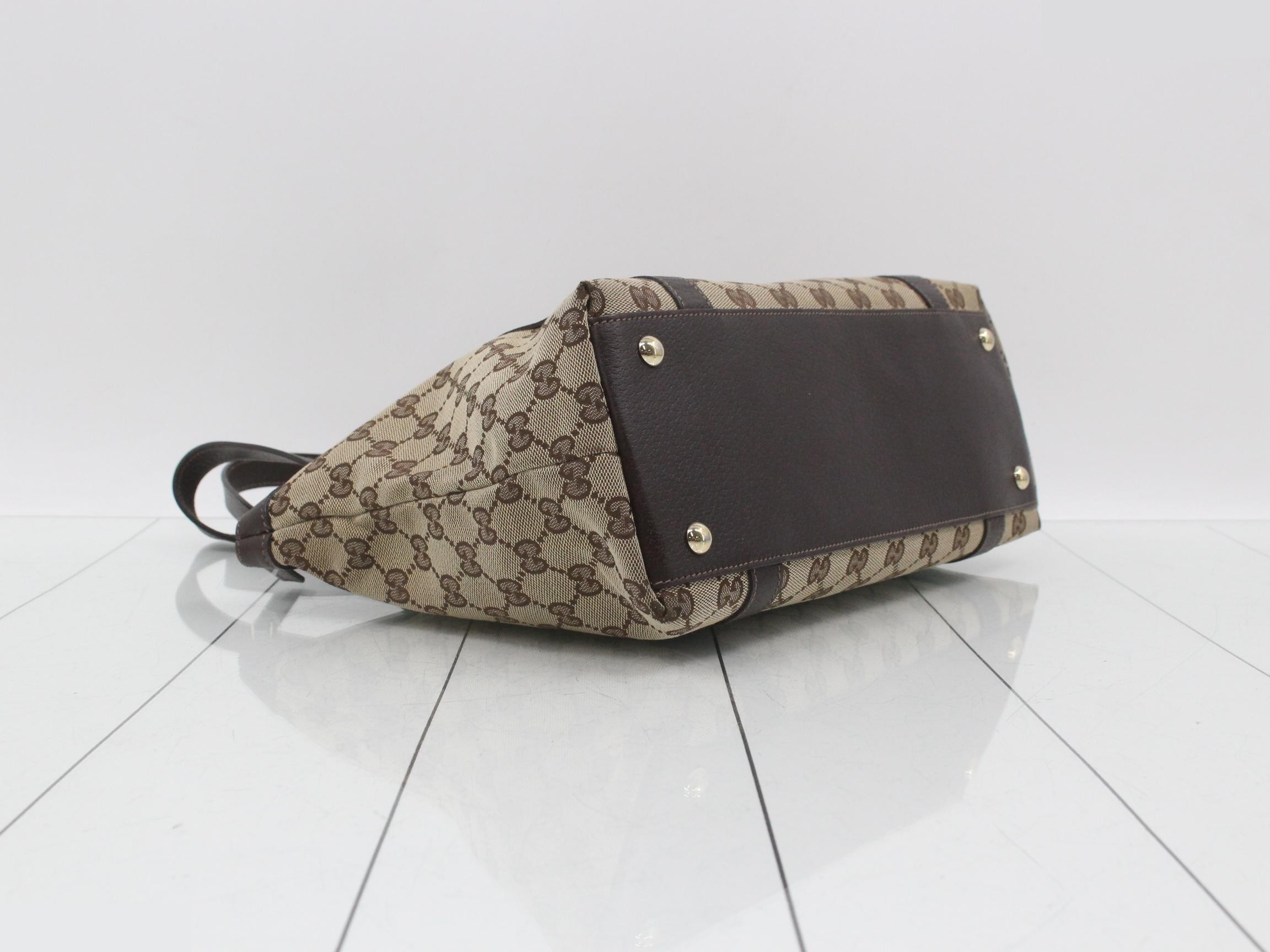 141470 GG Canvas Abbey Tote Bag — view 5