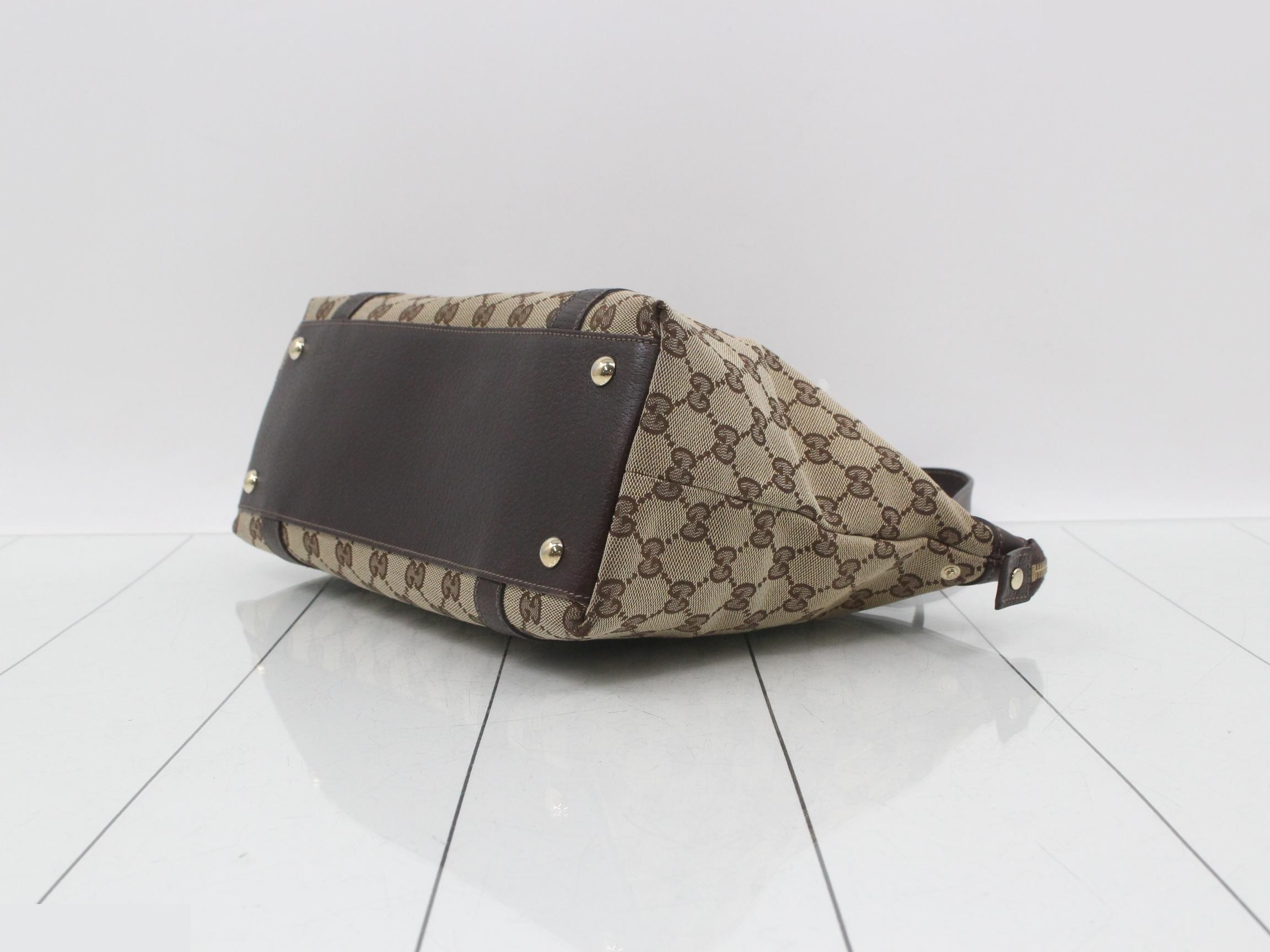 141470 GG Canvas Abbey Tote Bag — view 6