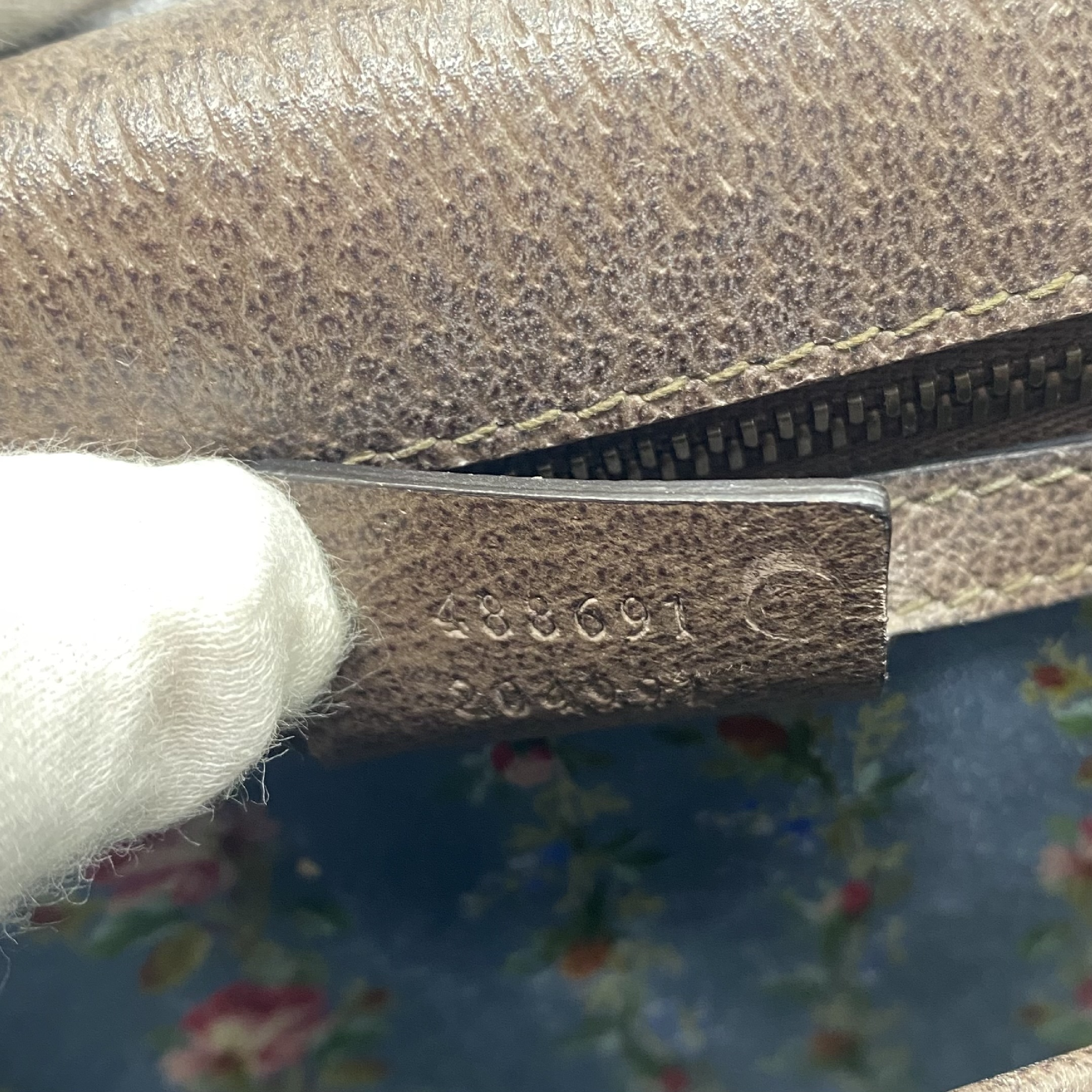 Bamboo Butterfly Leather Hand — view 11
