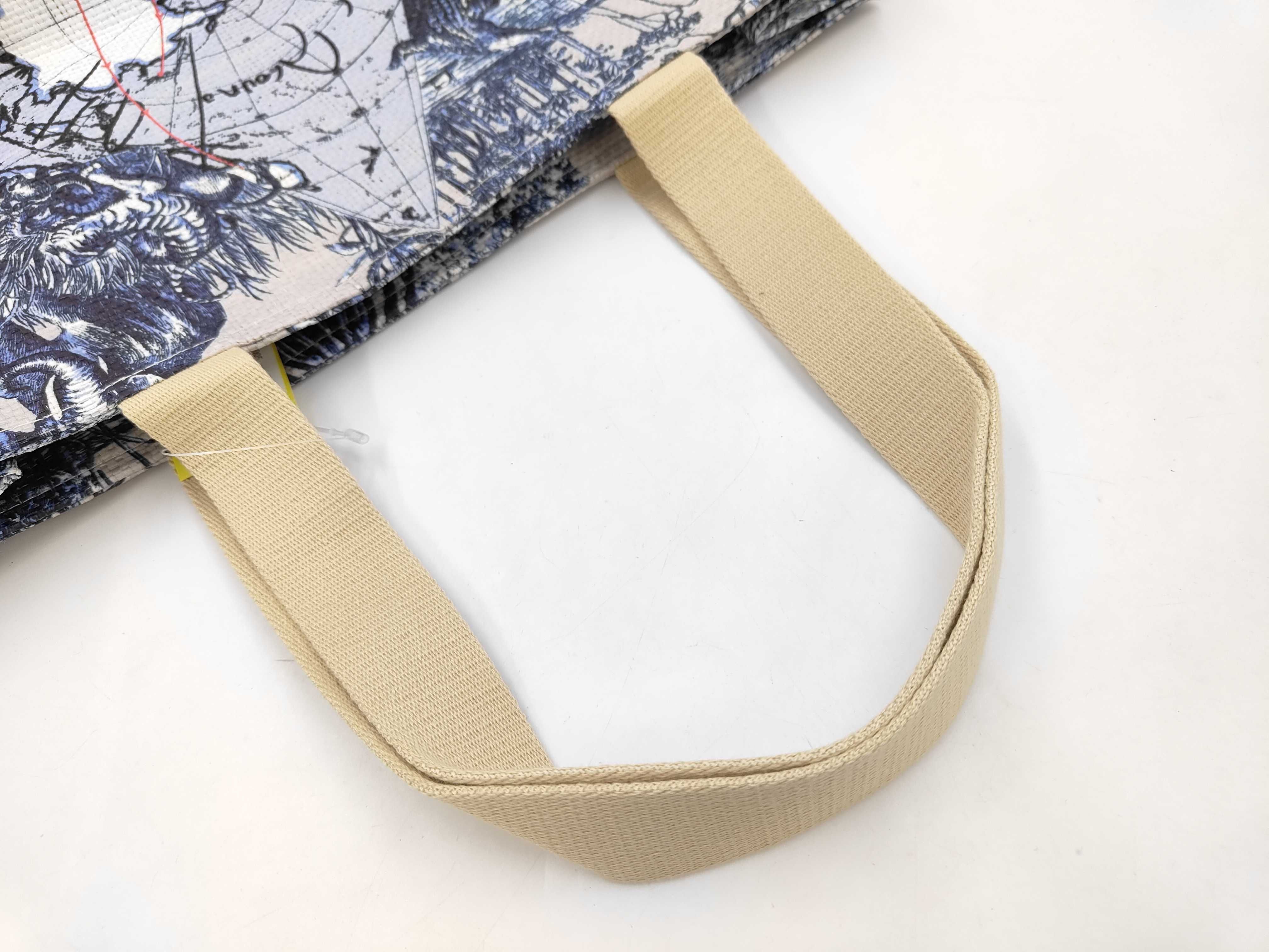 map print tote bag — view 4