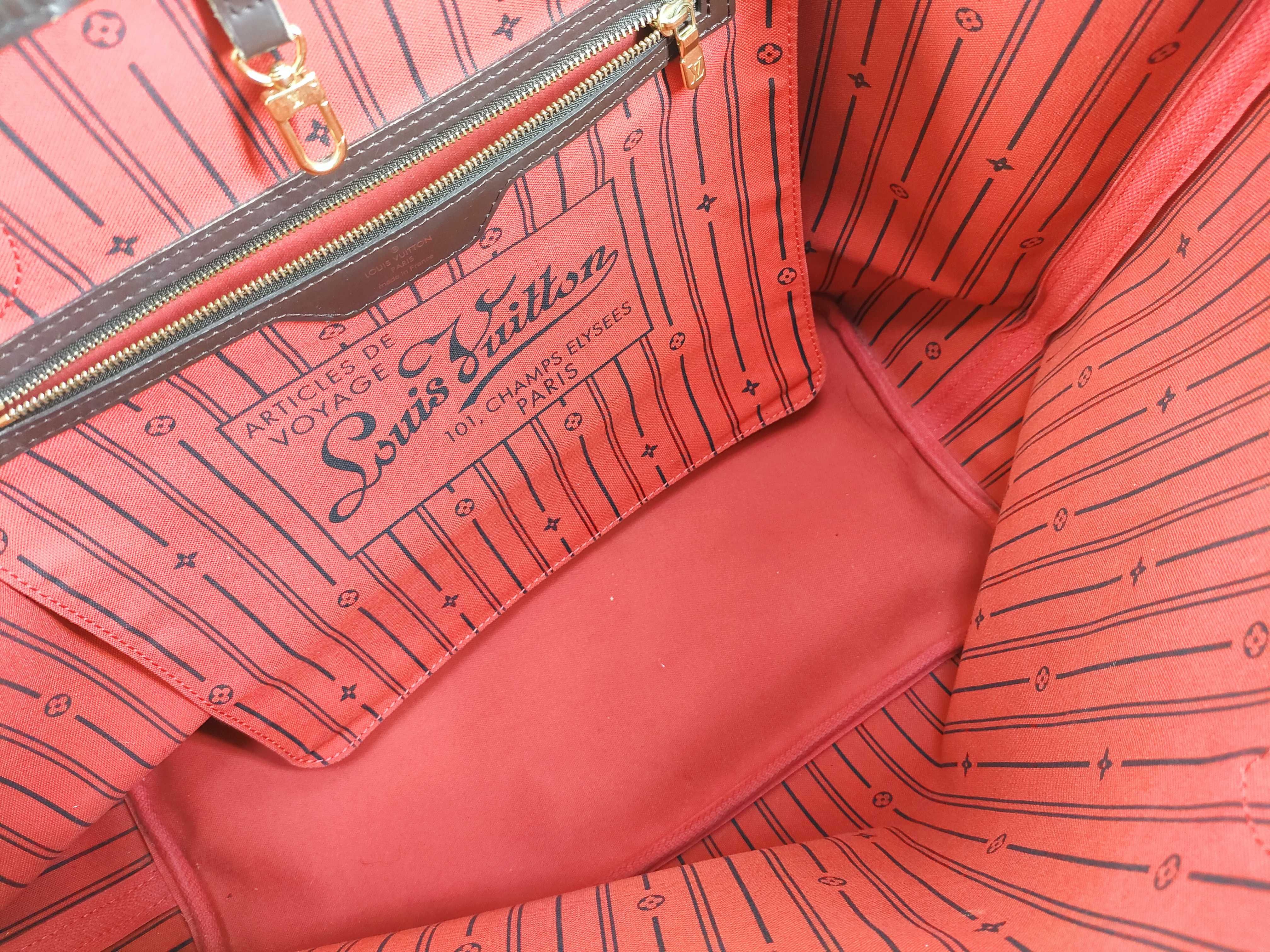 Damier N51106 Neverfull GM Damier Tote Bag — view 8