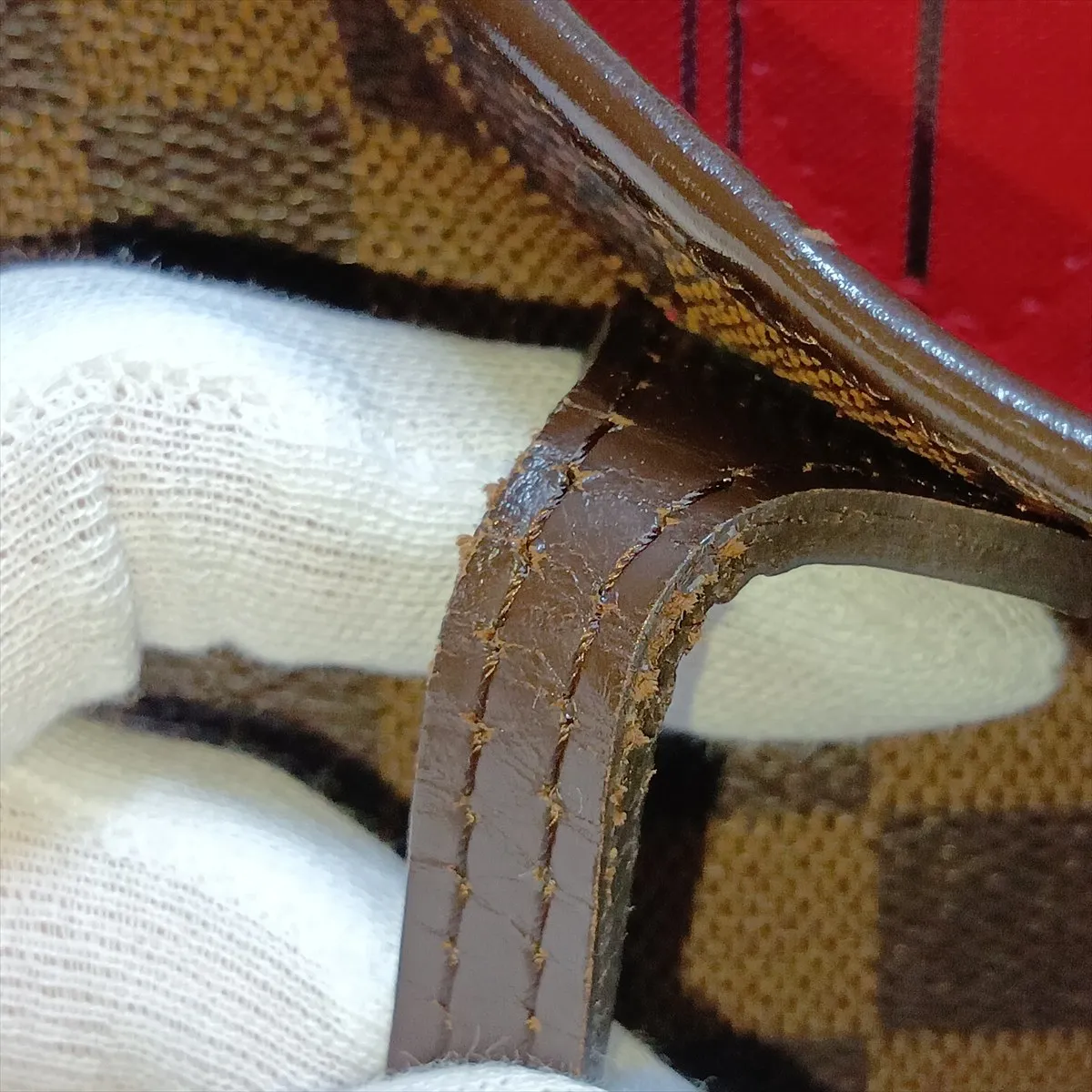 Damier Neverfull MM N51105 GI2103 Brown — view 12
