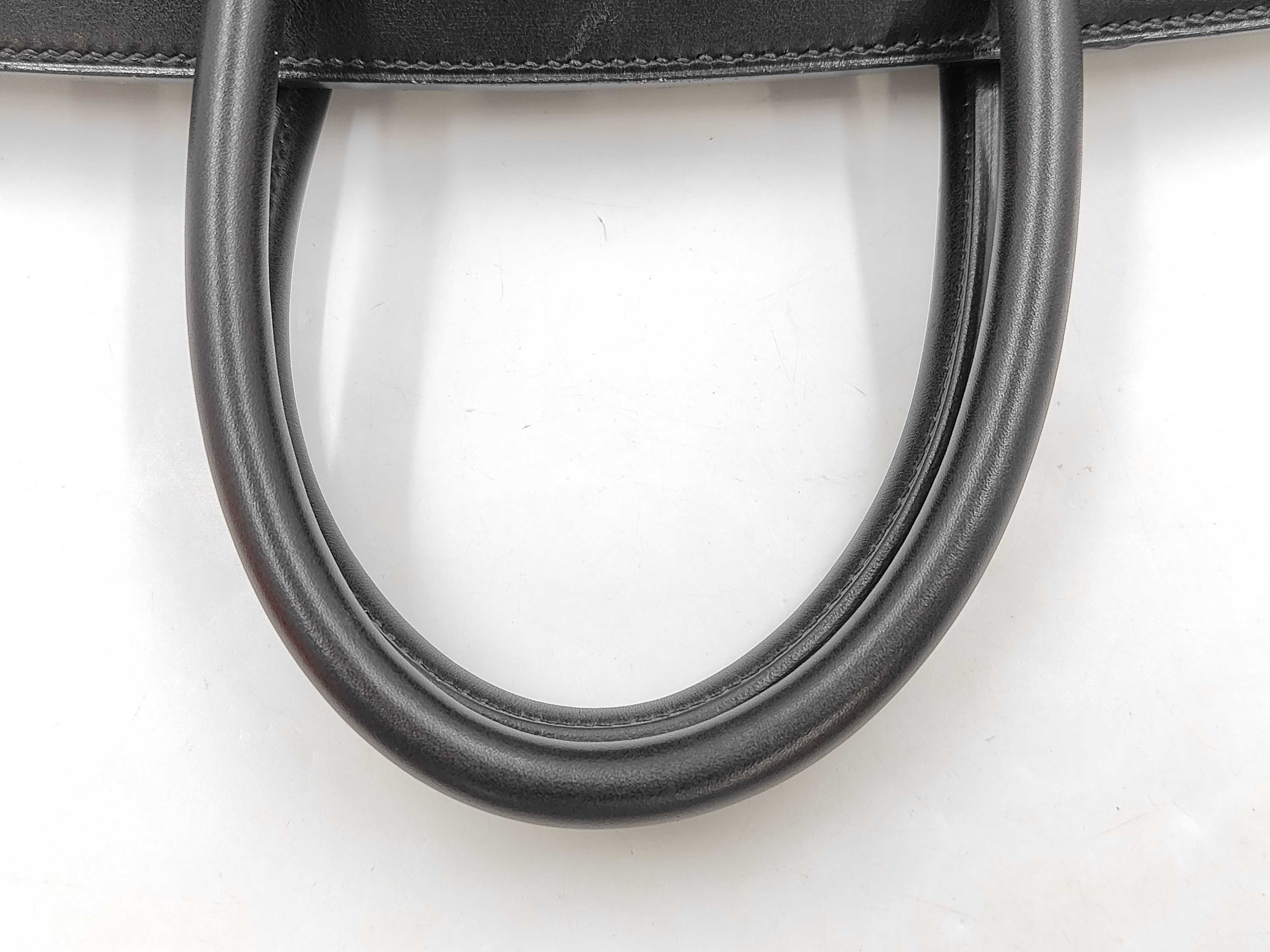 Birkin 35 Box Calf Black Gold Hardware F Handbag — view 4