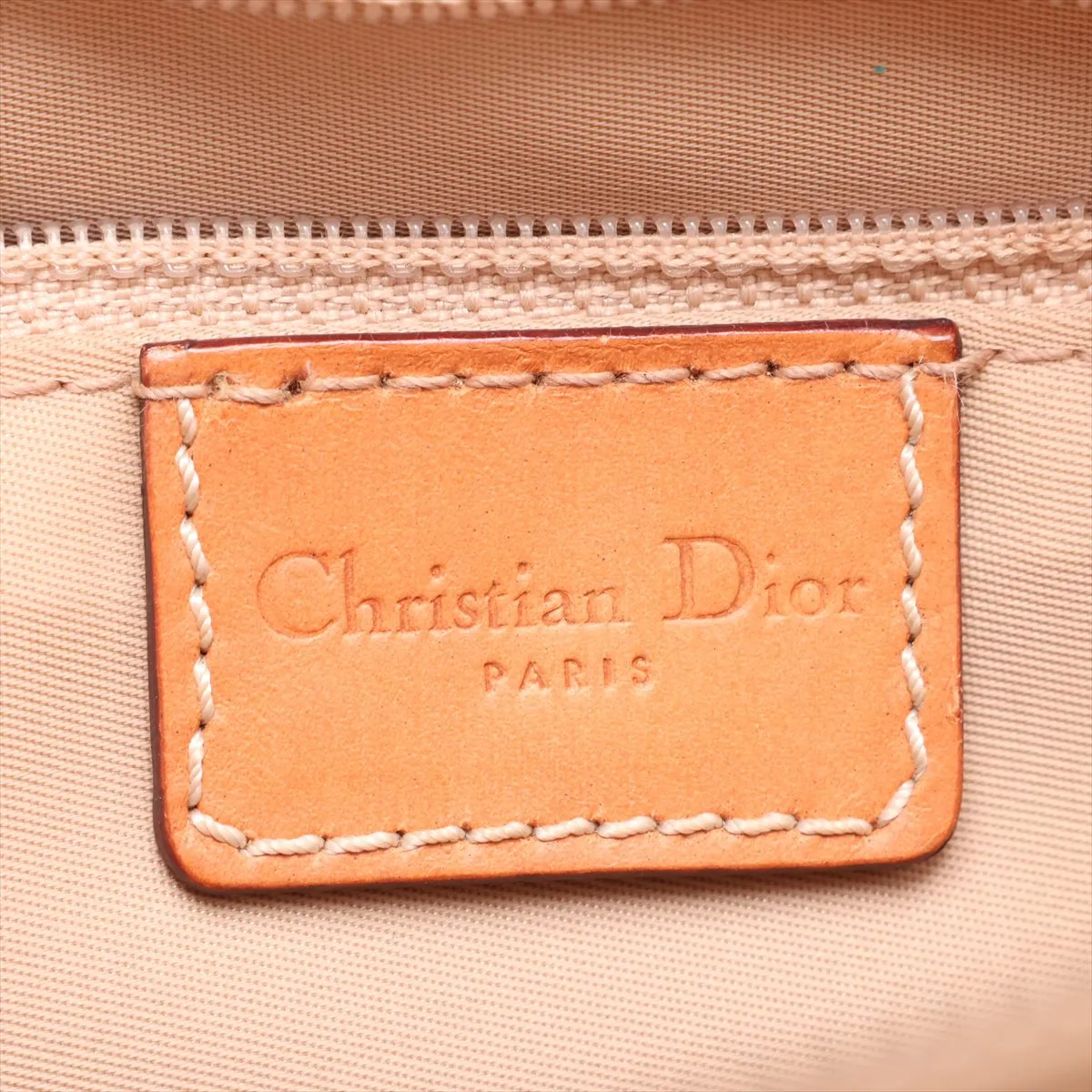 Street Chic Canvas x Leather Handbag, Brown — view 9