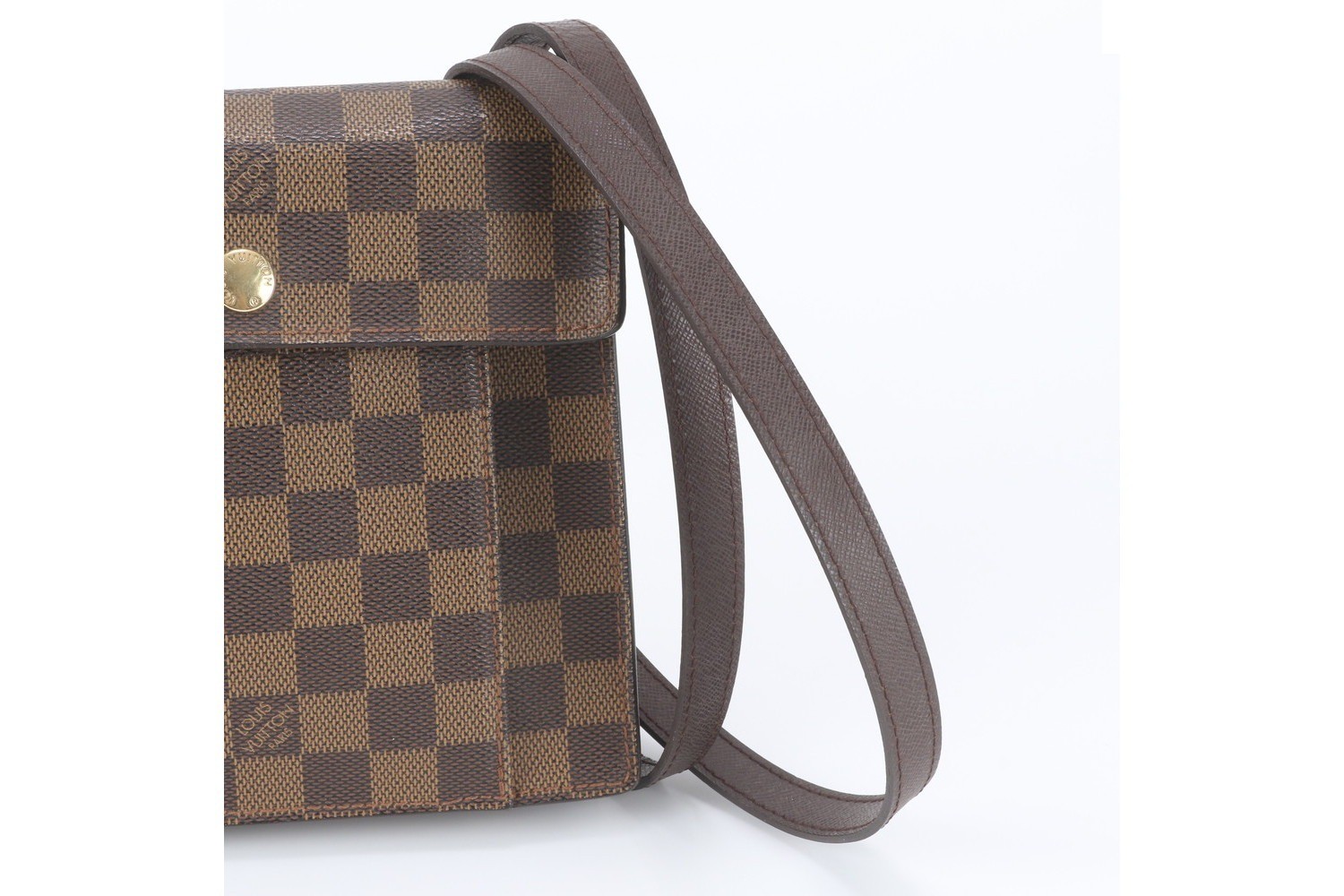 Damier Pimlico N45272 Leather Shoulder Bag — view 2