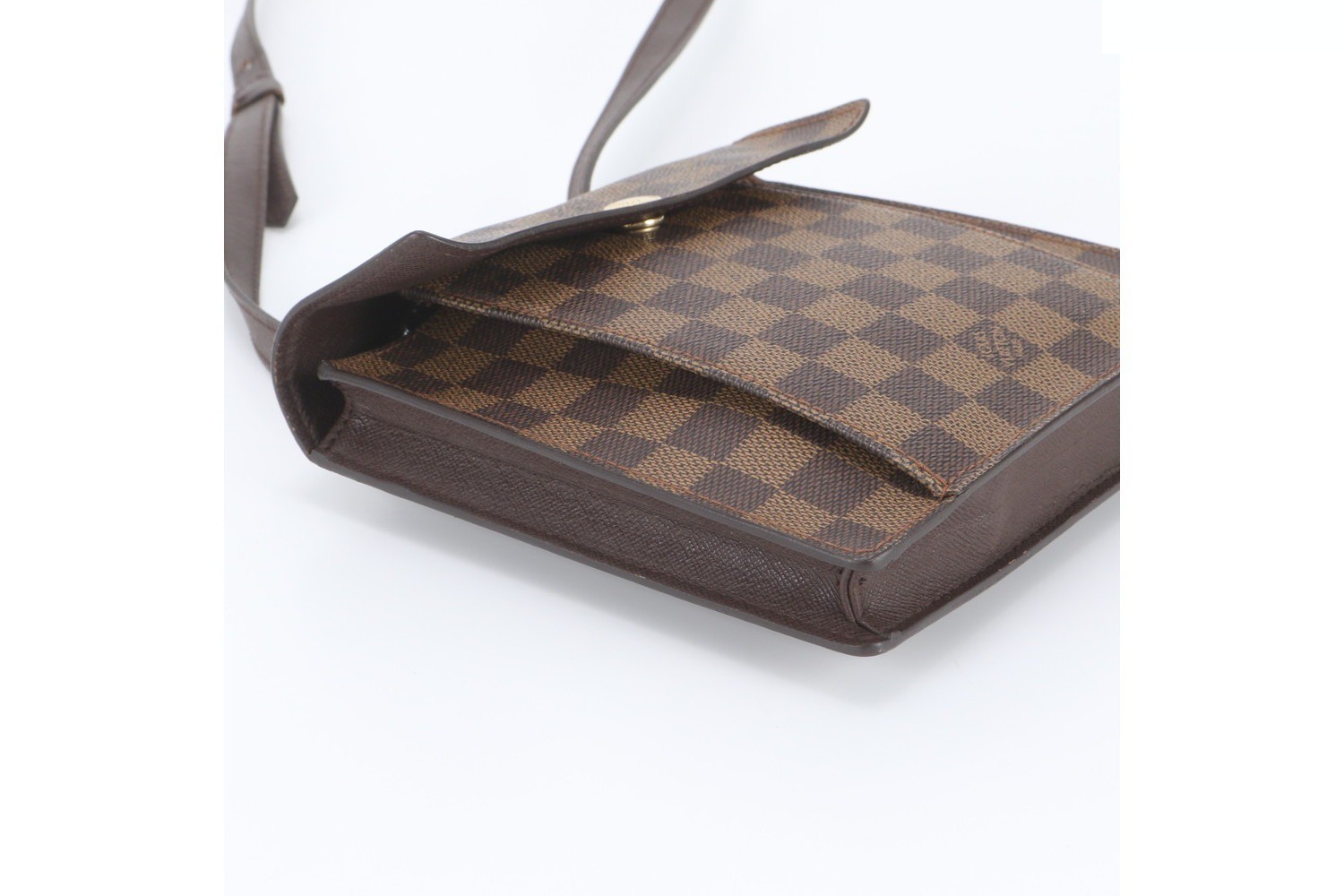 Damier Pimlico N45272 Leather Shoulder Bag — view 5