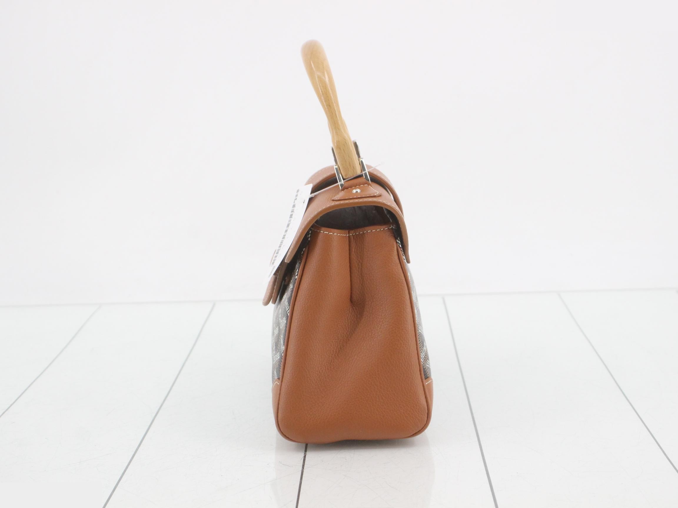 Saigon Leather/PVC 2-Way Handbag — view 3