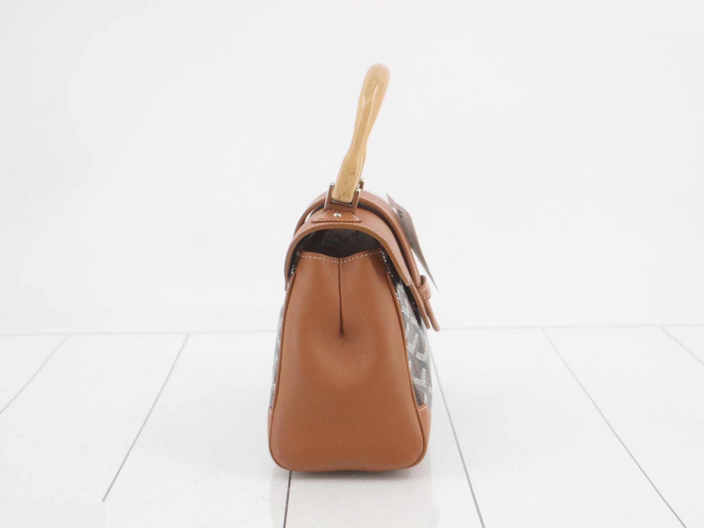 Saigon Leather/PVC 2-Way Handbag — view 4