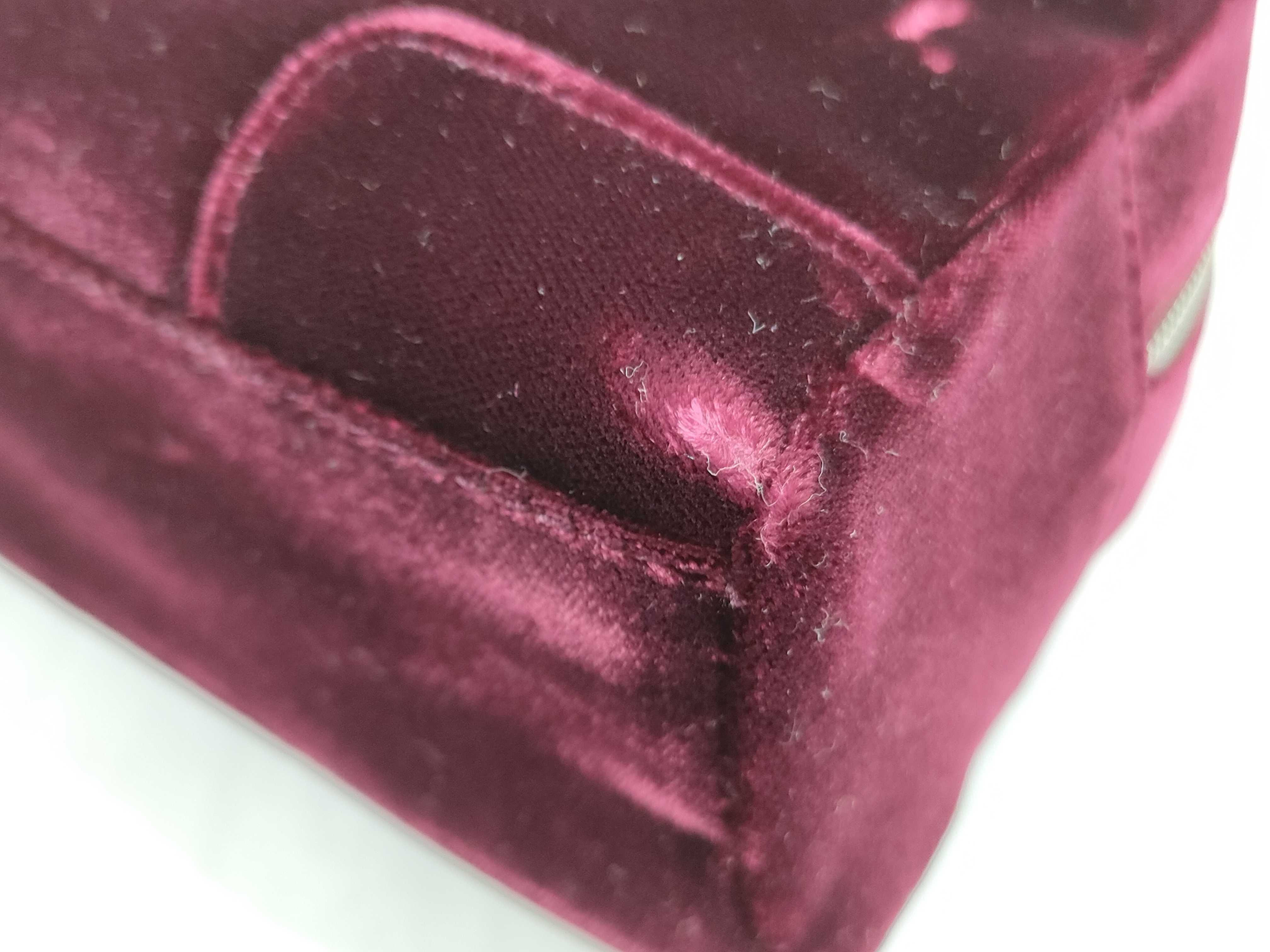 Amazona Mini Handbag, Velour, Rhinestone, Unused. — view 6