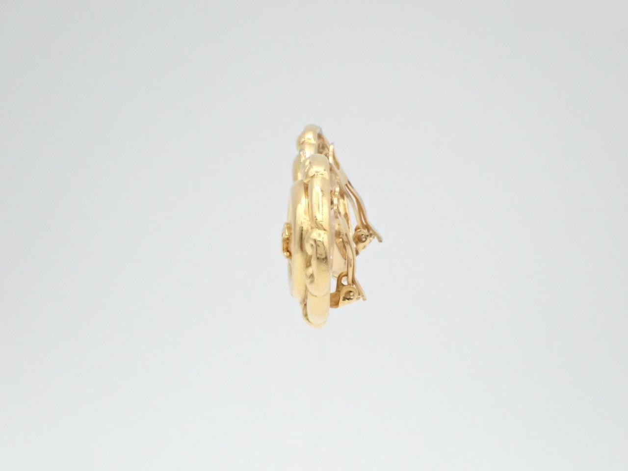 Single earring without logo plate — view 3