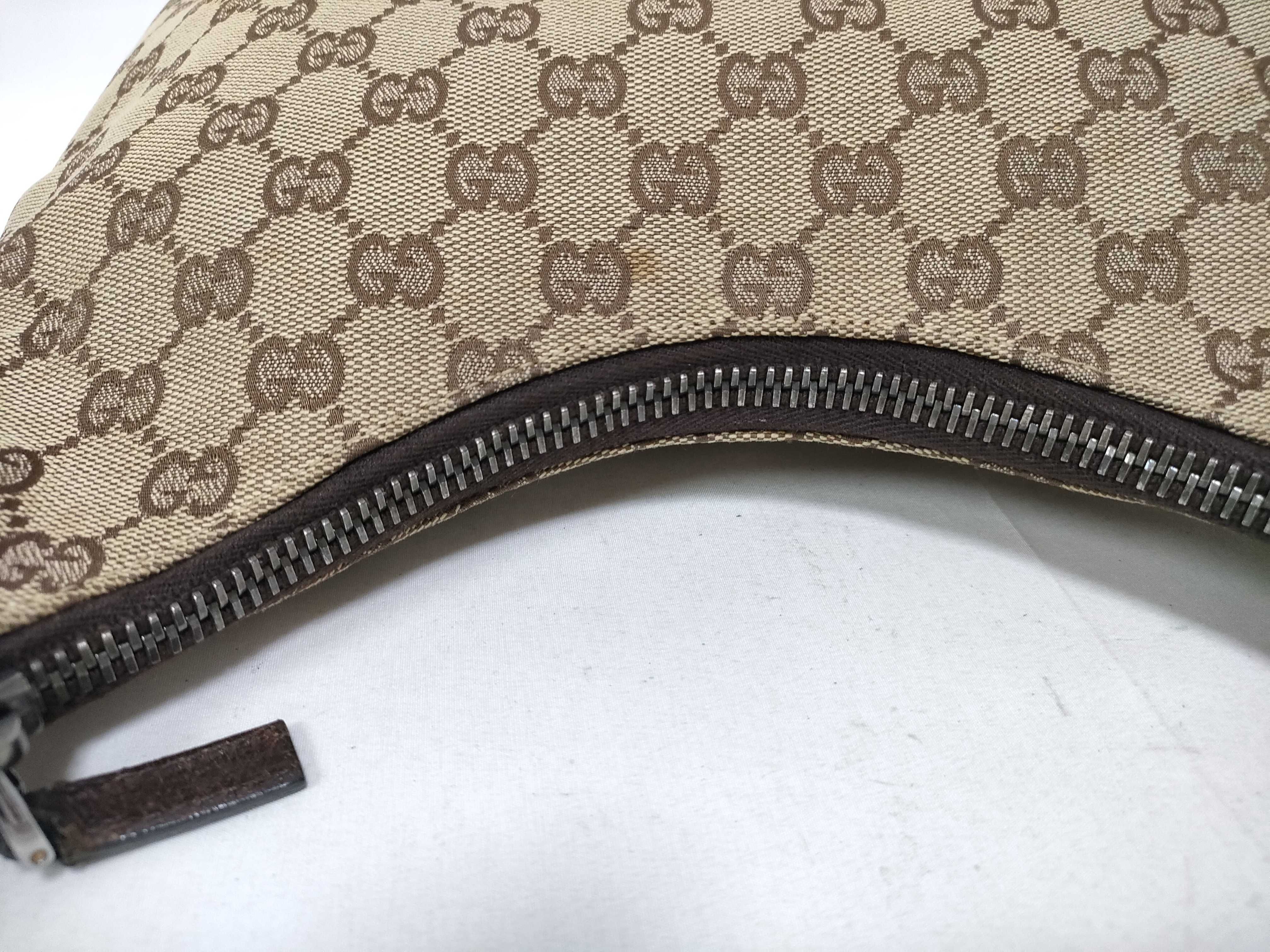 Brown Canvas Vintage Horn Waist Bag — view 11