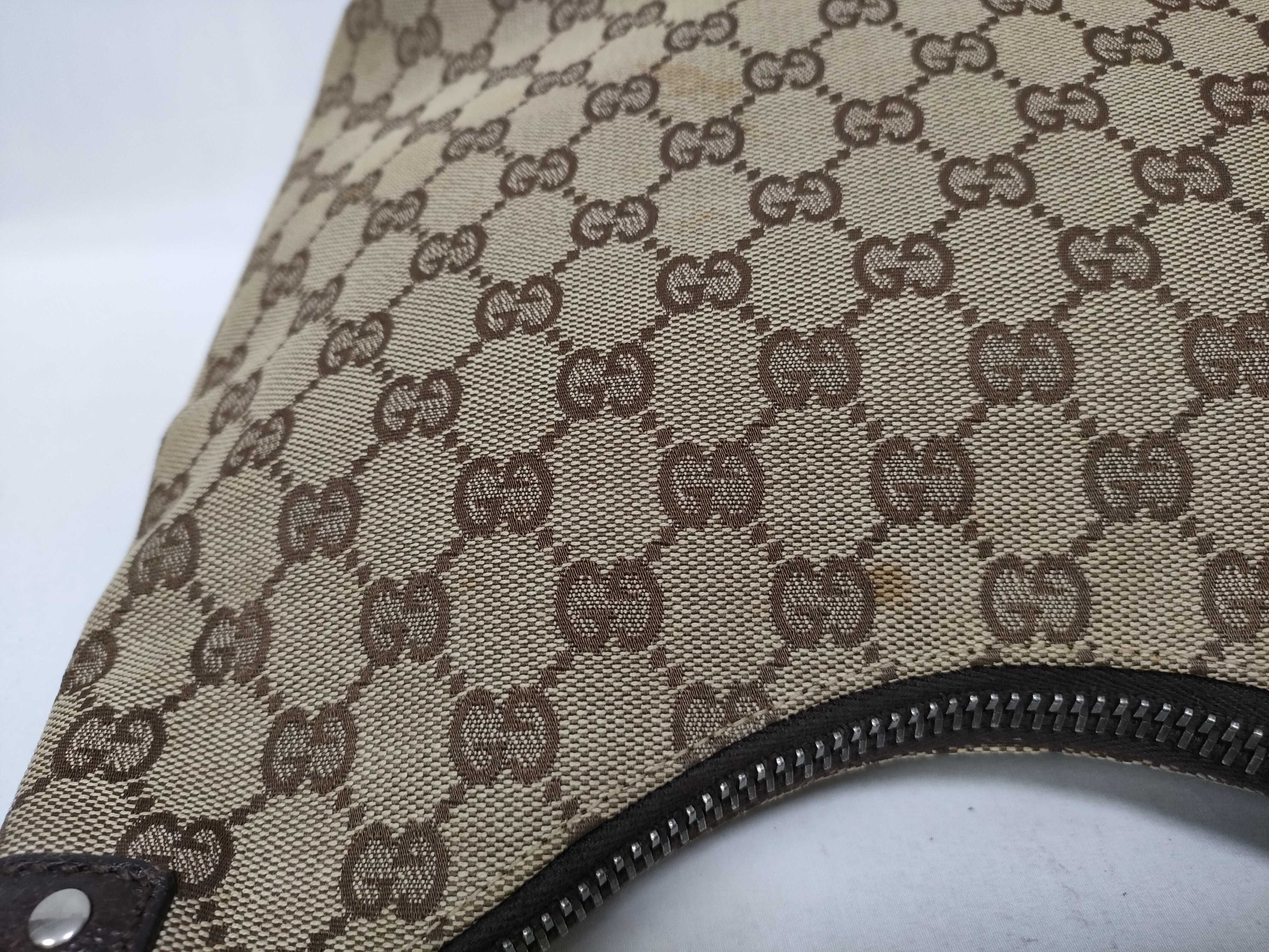 Brown Canvas Vintage Horn Waist Bag — view 13
