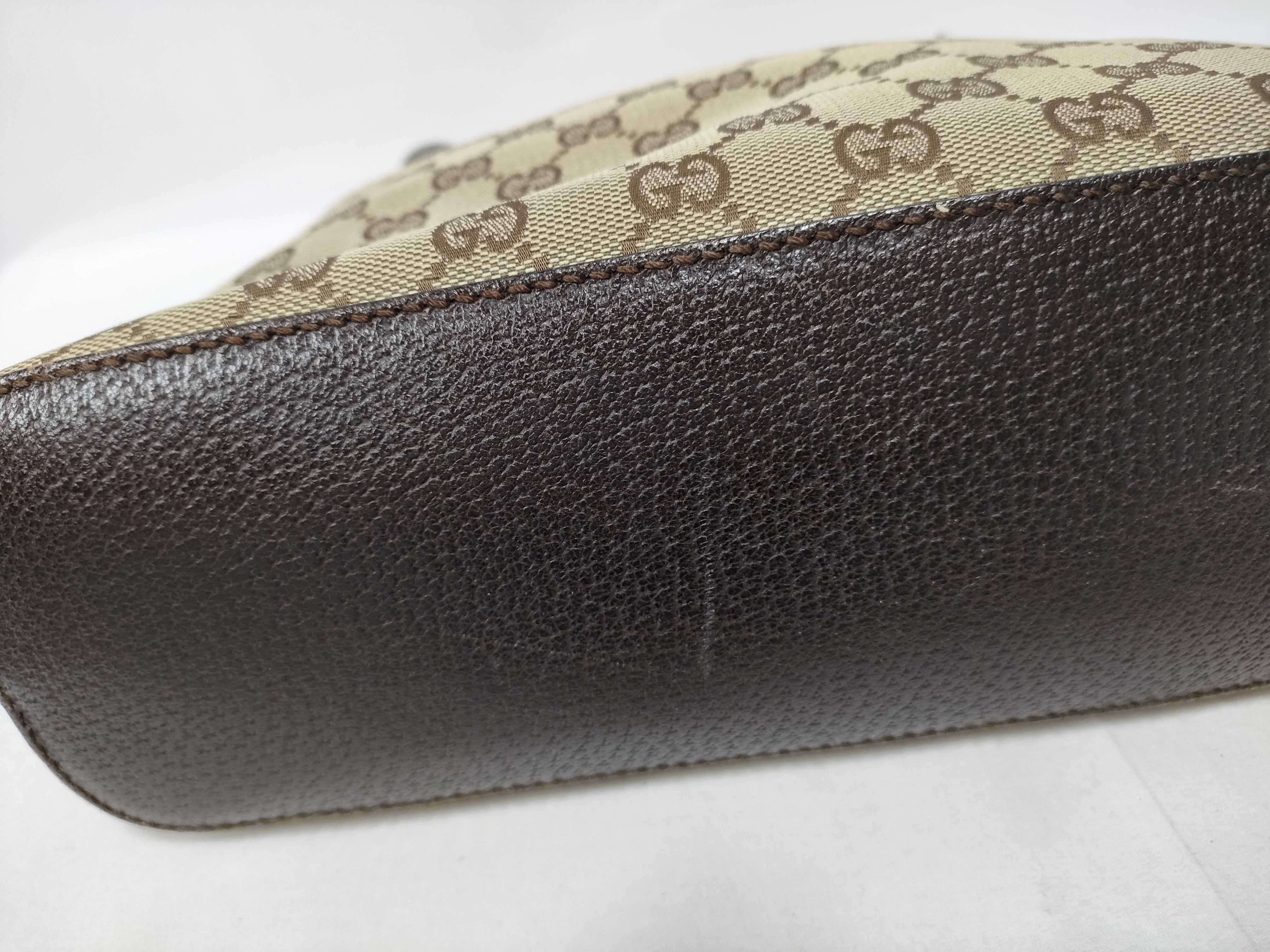 Brown Canvas Vintage Horn Waist Bag — view 4