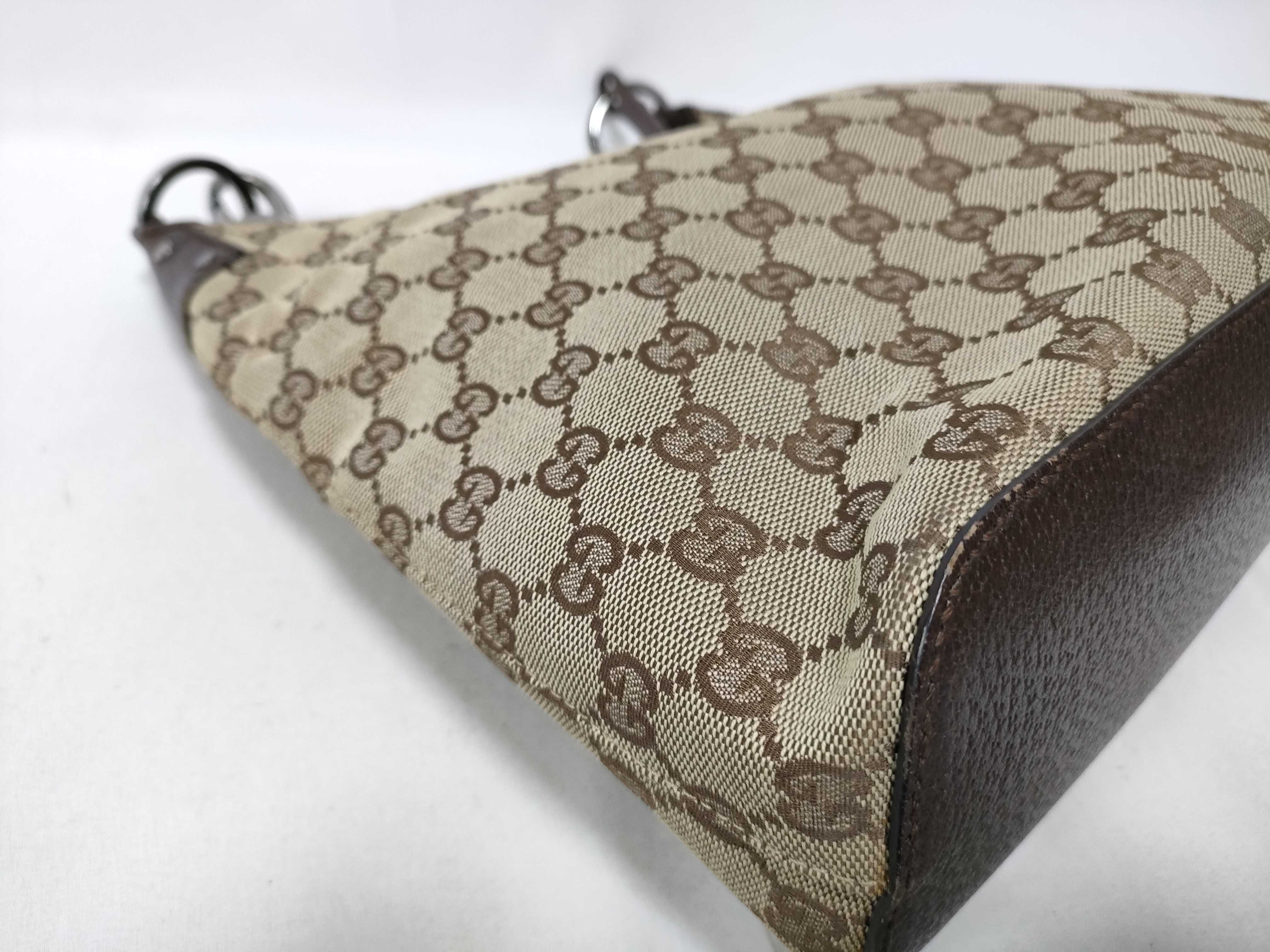 Brown Canvas Vintage Horn Waist Bag — view 6