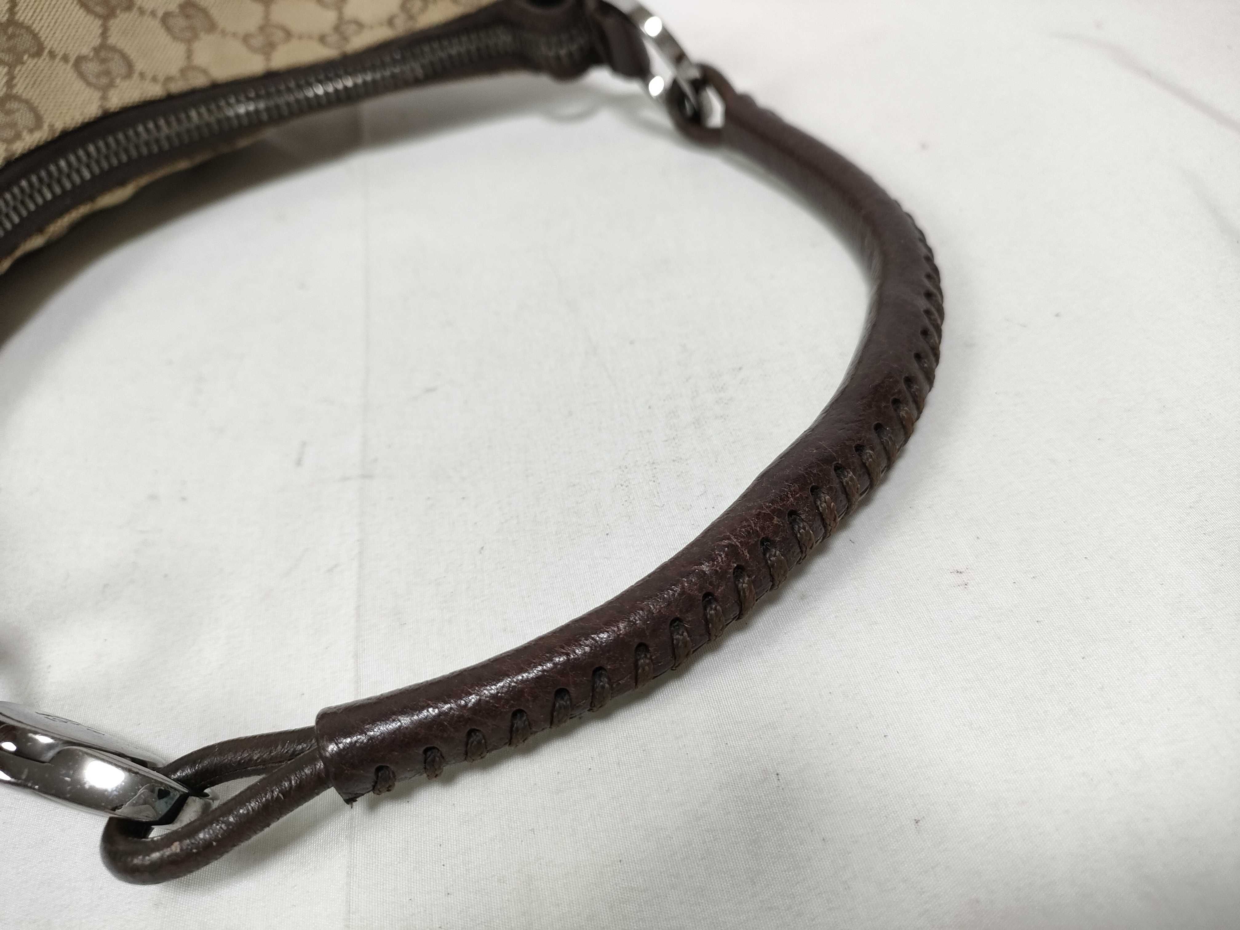 Brown Canvas Vintage Horn Waist Bag — view 8