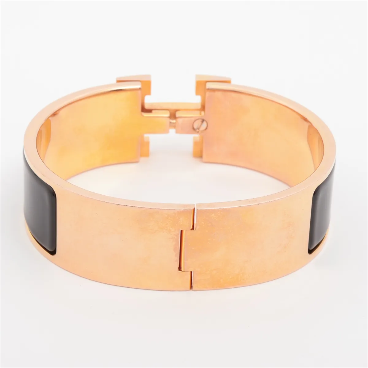 Click H Bangle Large ST1221 Bangle GP Black x Gold — view 2