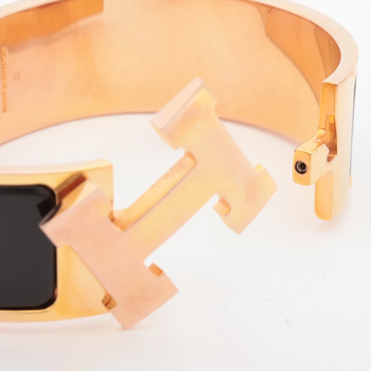 Click H Bangle Large ST1221 Bangle GP Black x Gold — view 5