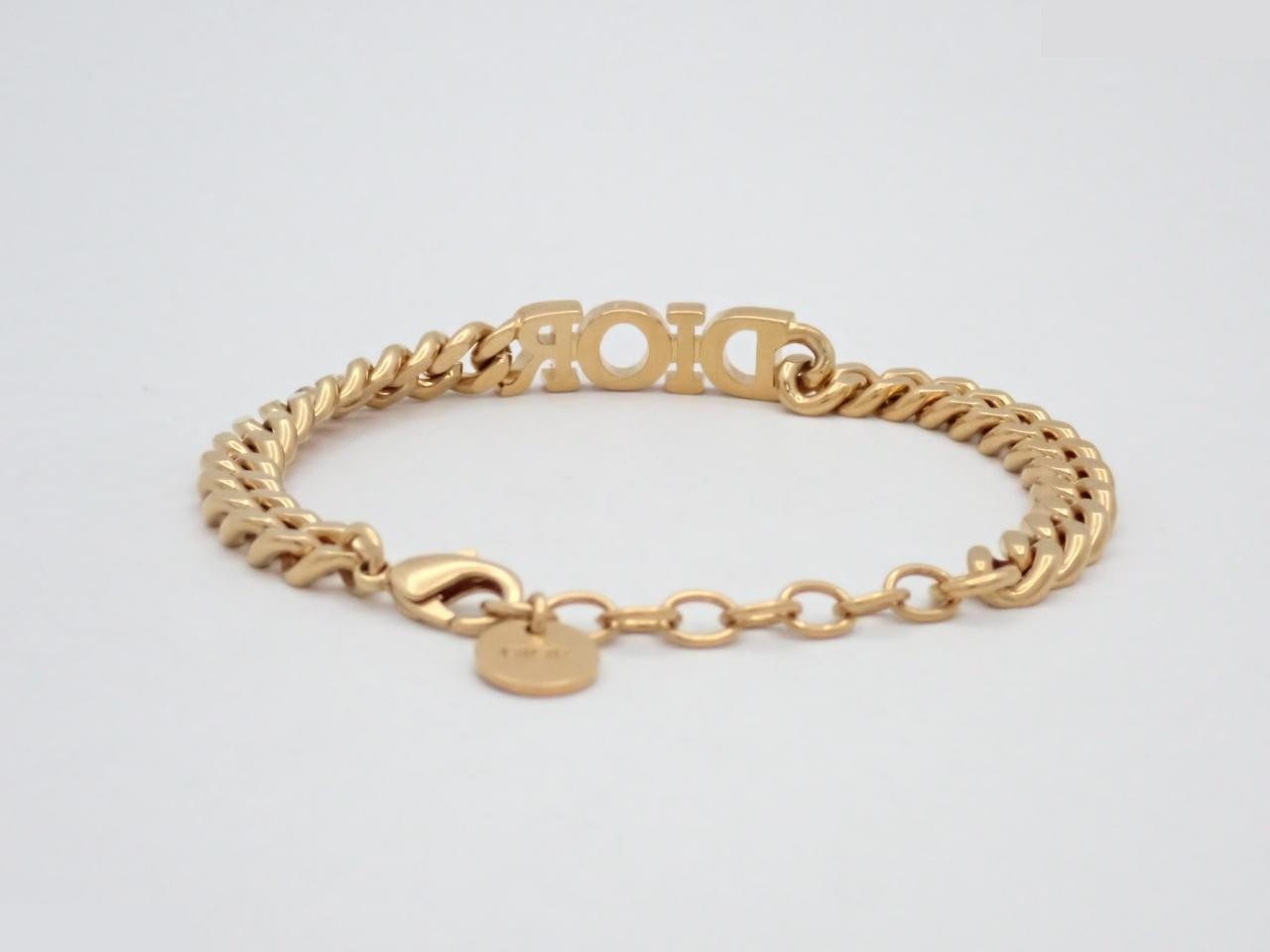 logo rhinestone bracelet, wrist circumference approximately 18cm — view 2